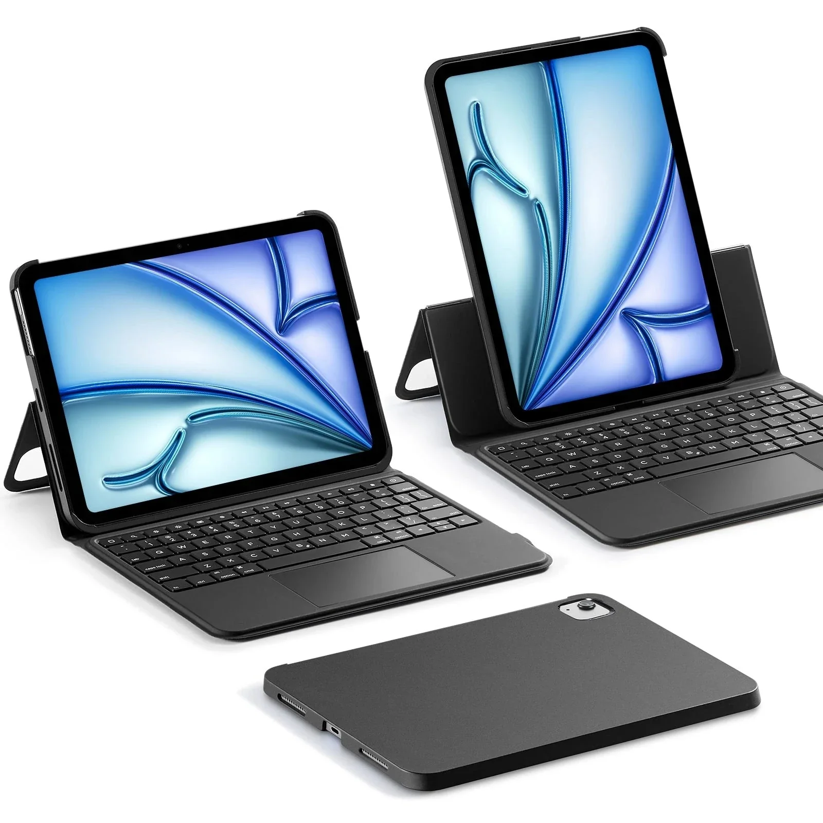 iPad Air 11” (2025/2024) Ascend Keyboard Case - UK Layout-Black - Image 3