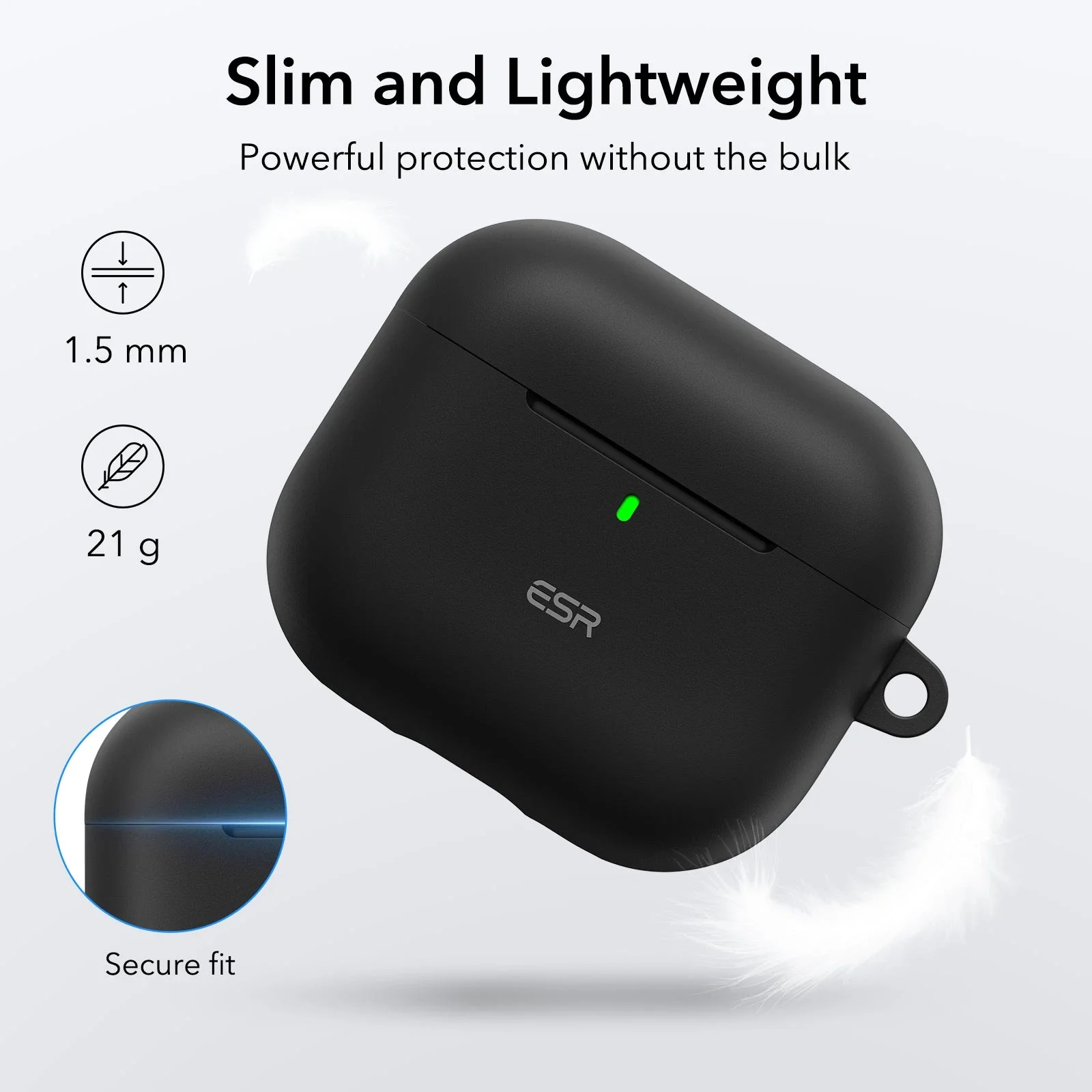 AirPods 4 Cloud Soft Case (HaloLock) - Pink - Image 5