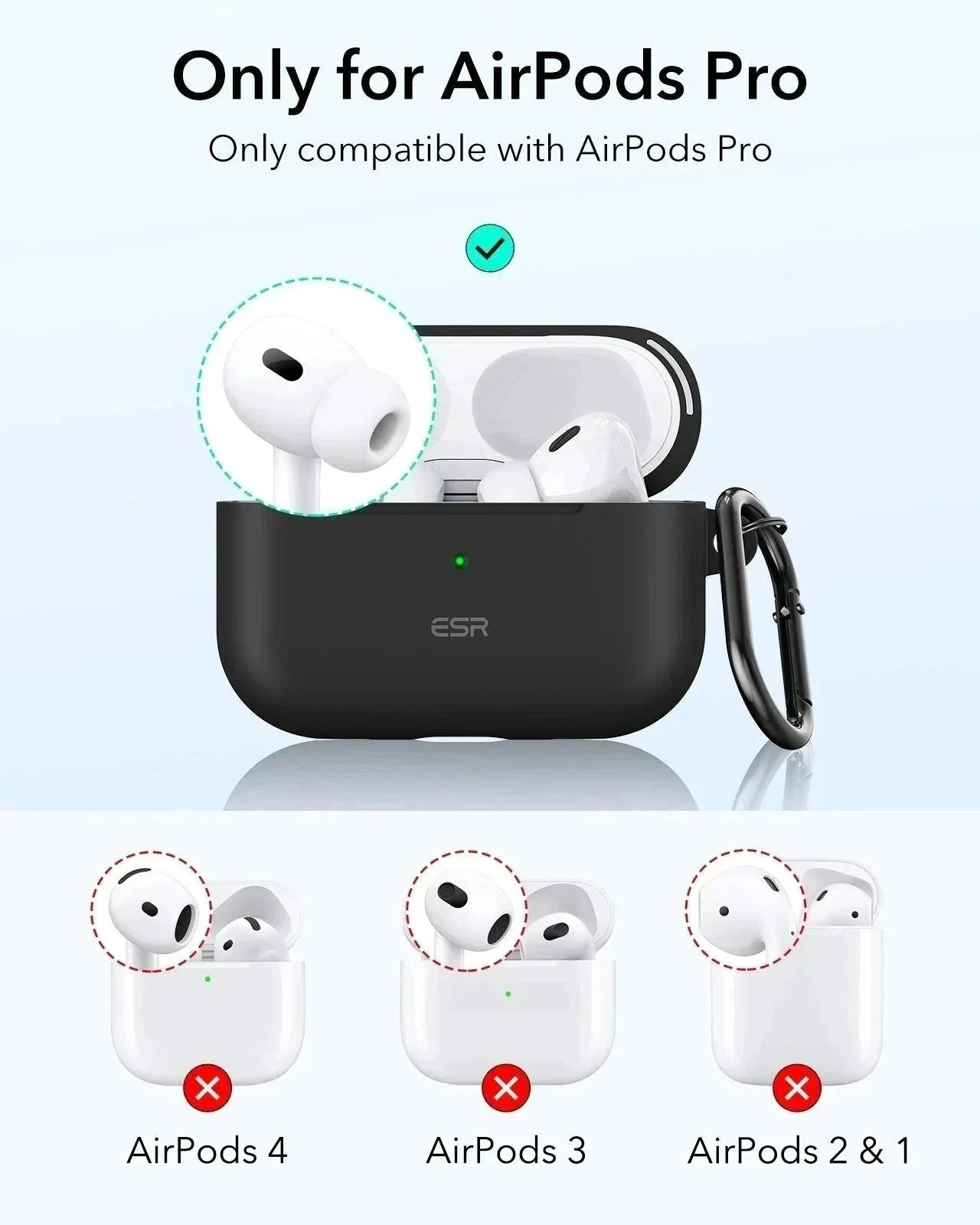 AirPods Pro (2023/2022/2019) Cloud Soft Case - Red - Image 2