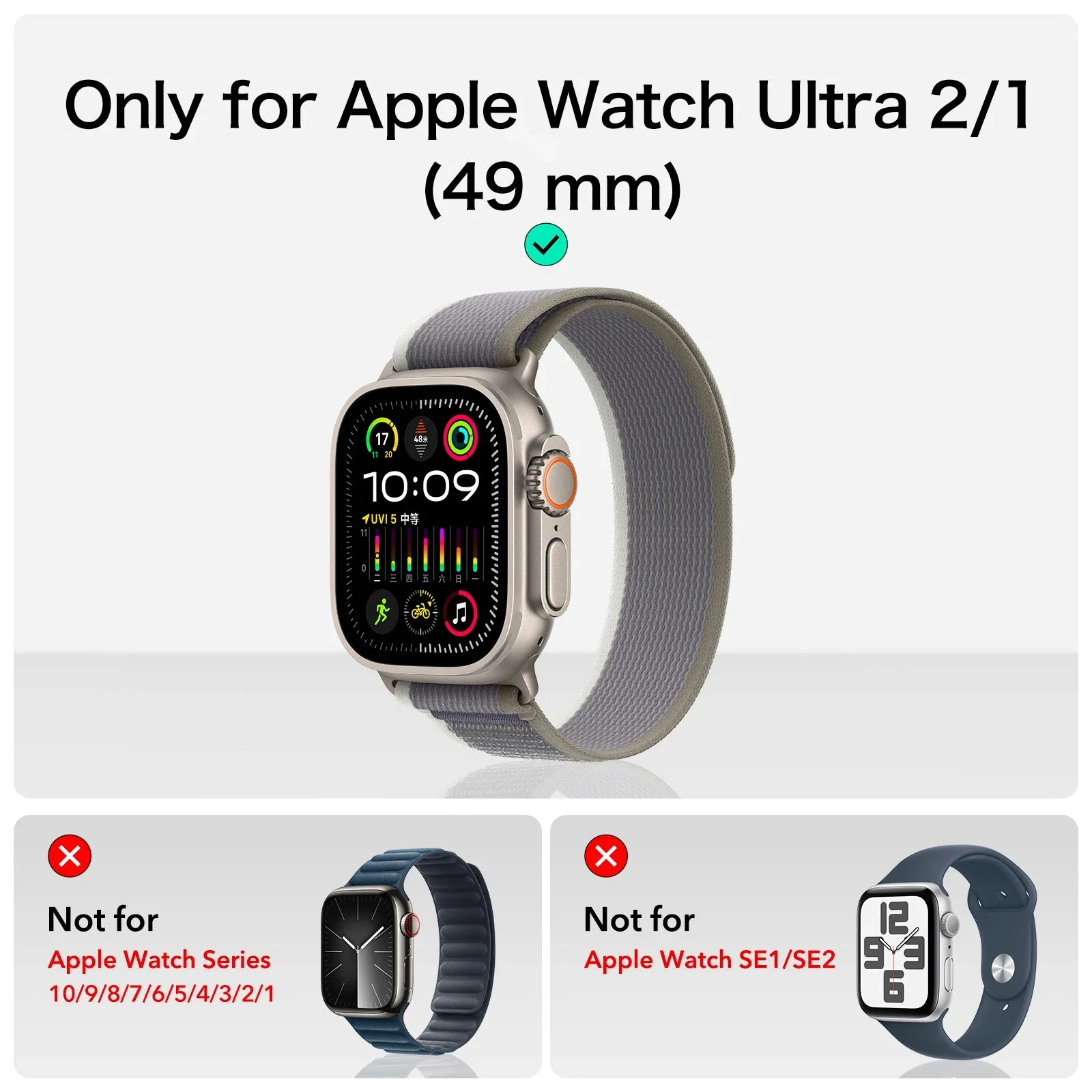 Apple Watch Ultra Armorite Screen Protector - Titanium - Image 2