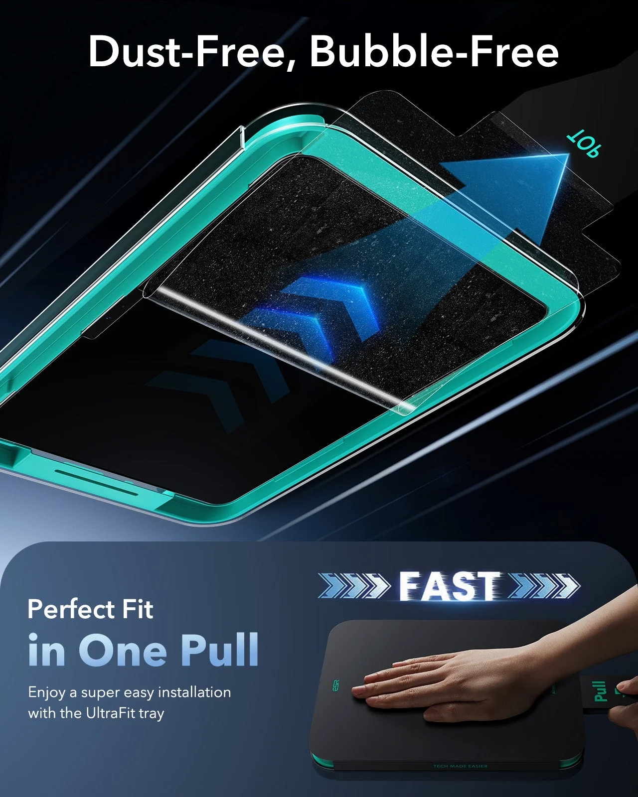 iPad 11" (A18) 2026 UltraFit Armorite® Paper-Feel Screen Protector – 2 Pack - Image 5
