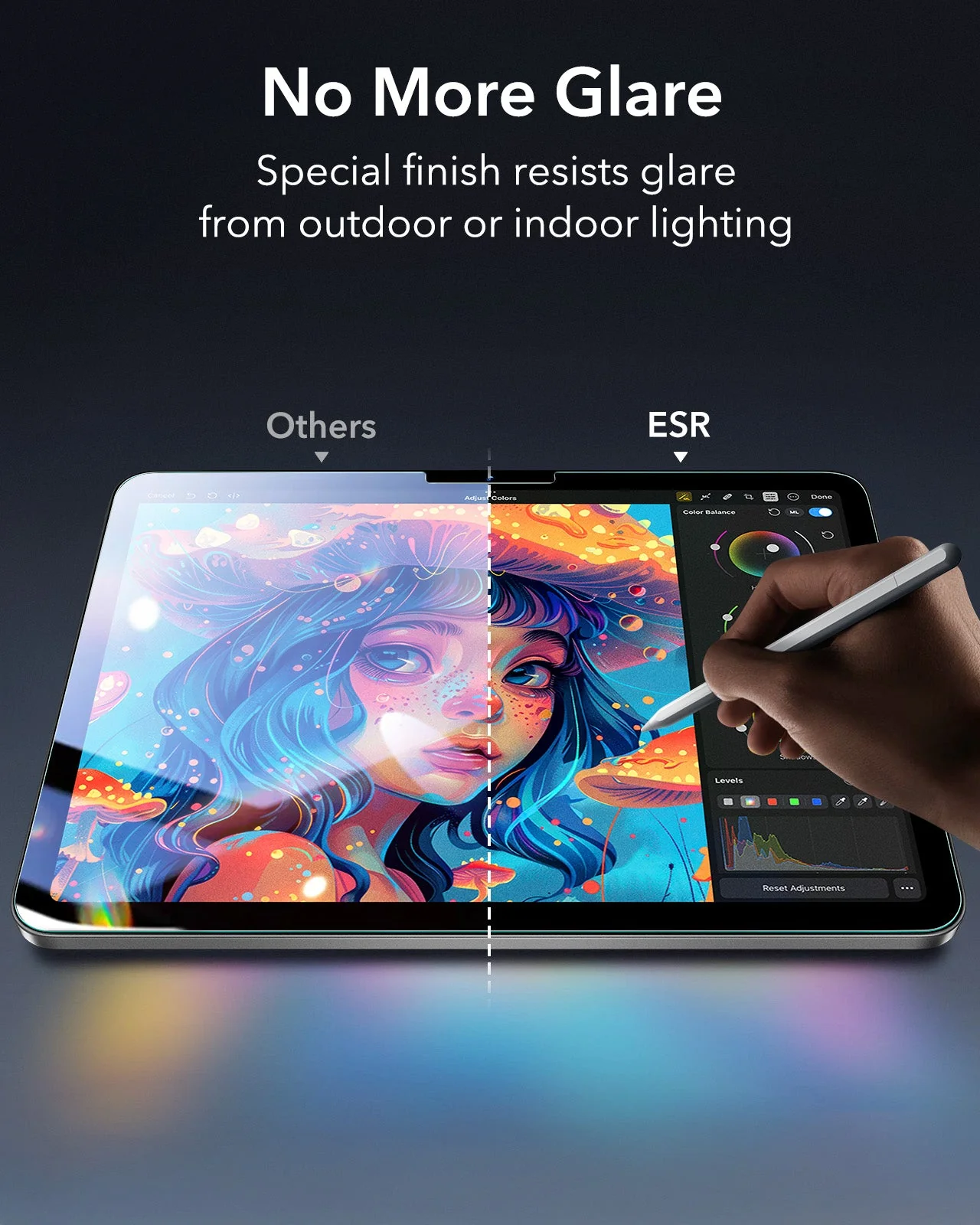 iPad 11" (A18) 2026 UltraFit Armorite® Paper-Feel Screen Protector – 2 Pack - Image 8