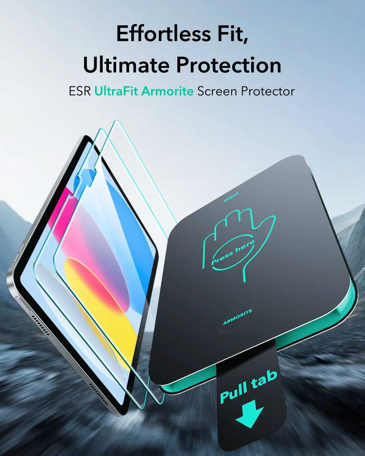 iPad 11" (A18) 2026 UltraFit Armorite®  Screen Protector - 2 Pack - Image 3