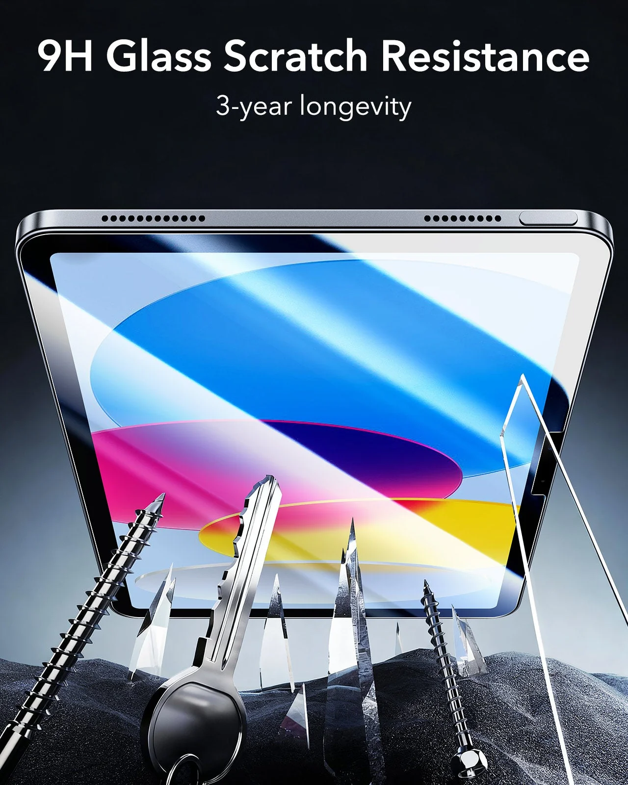 iPad 11" (A18) 2026 UltraFit Armorite®  Screen Protector - 2 Pack - Image 7
