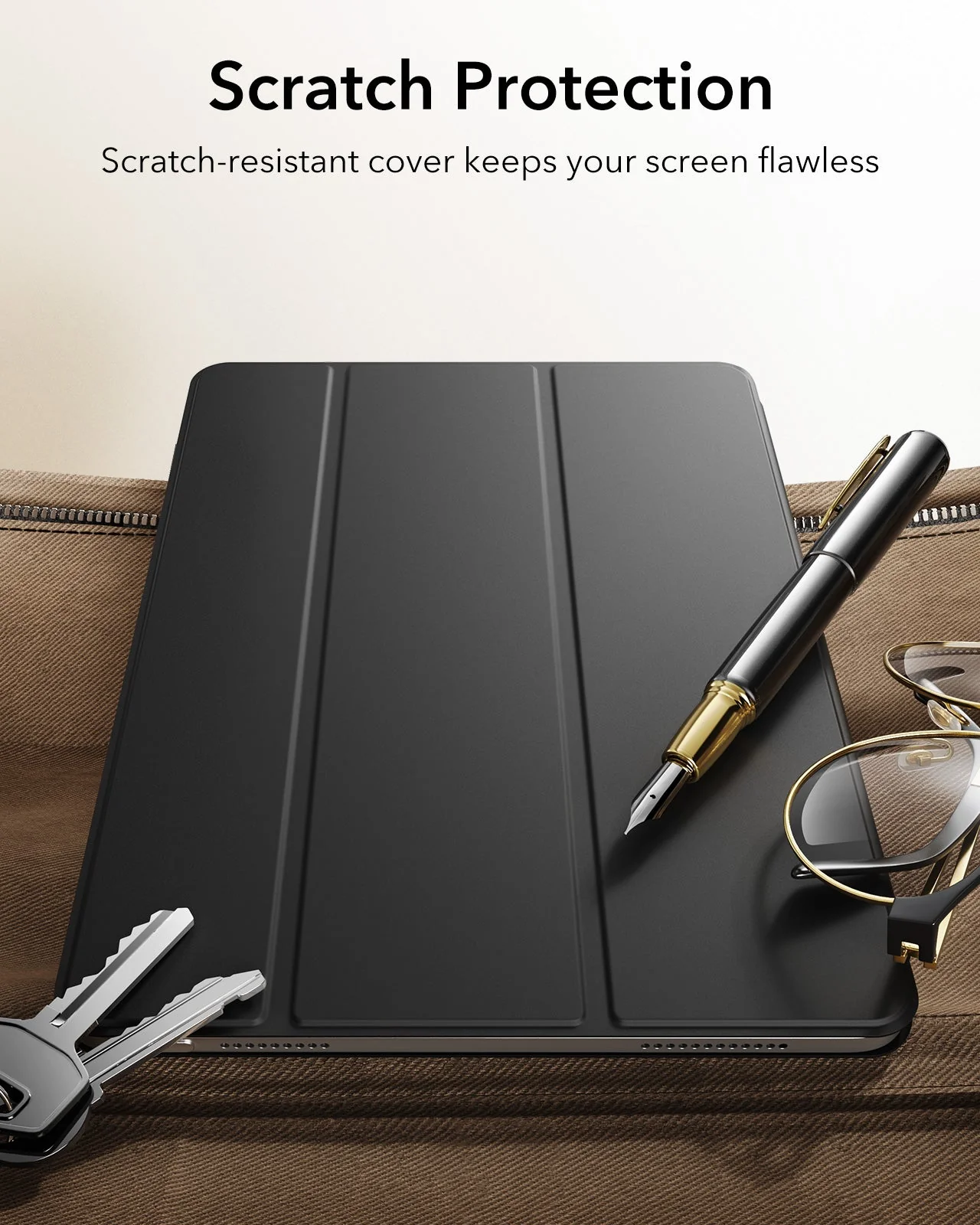 iPad 11" (A18) 2026 Rebound Magnetic Case - Black - Image 8