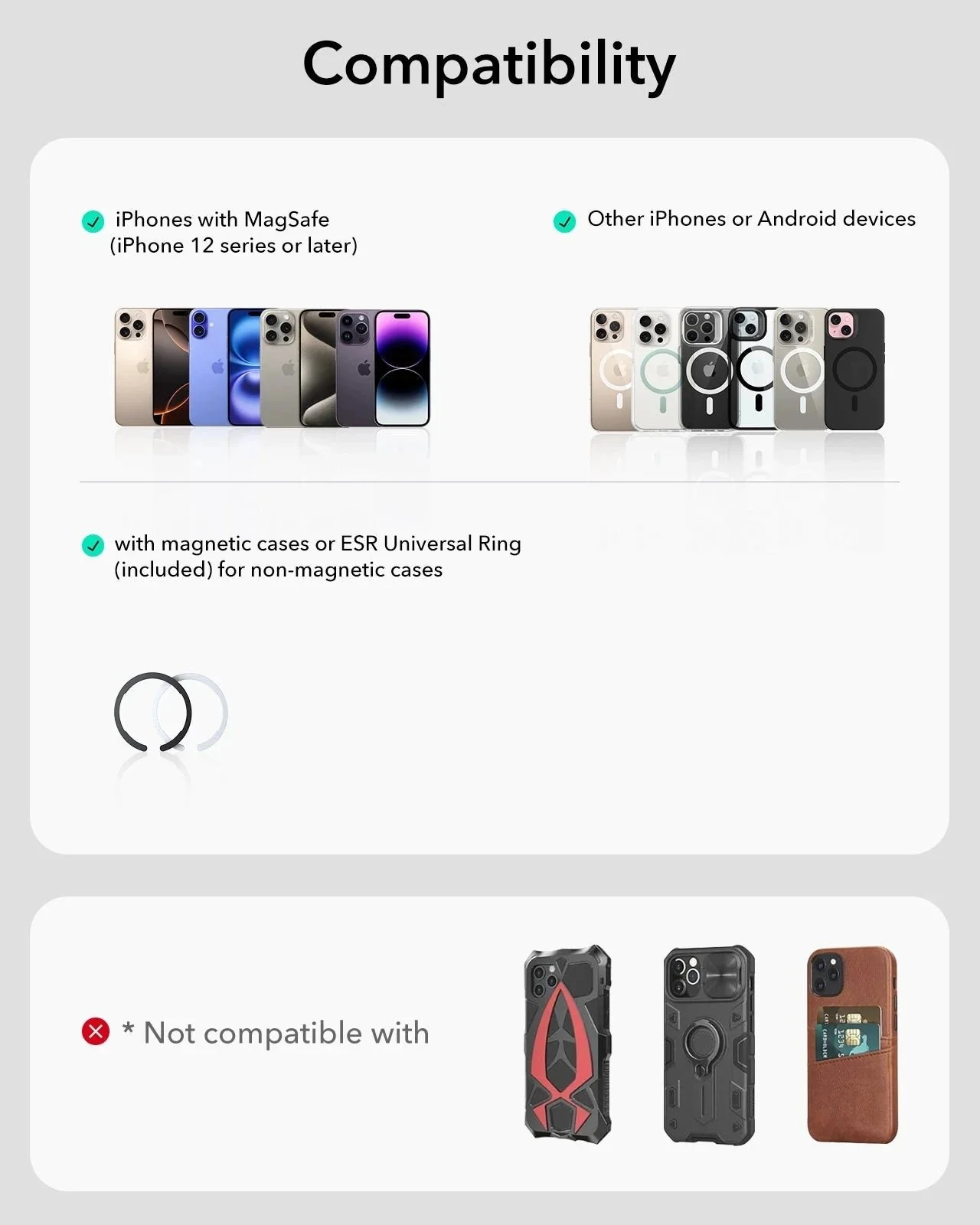 OmniLock Magnetic Car Mount (Suction Cup) - Black - Image 3
