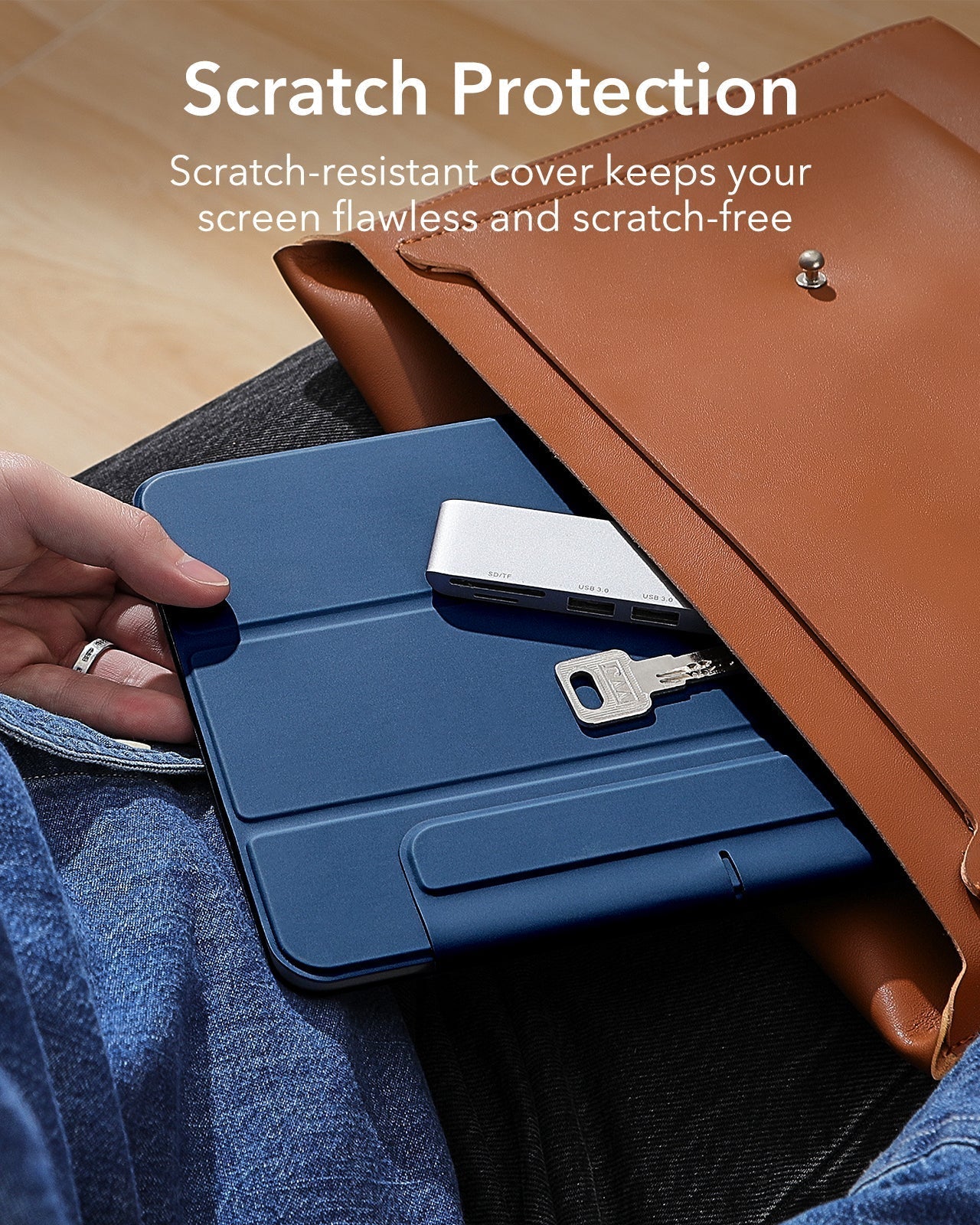 iPad Pro 11ʺ (2025) Rebound Protection Bundle - Navy Blue - Image 9