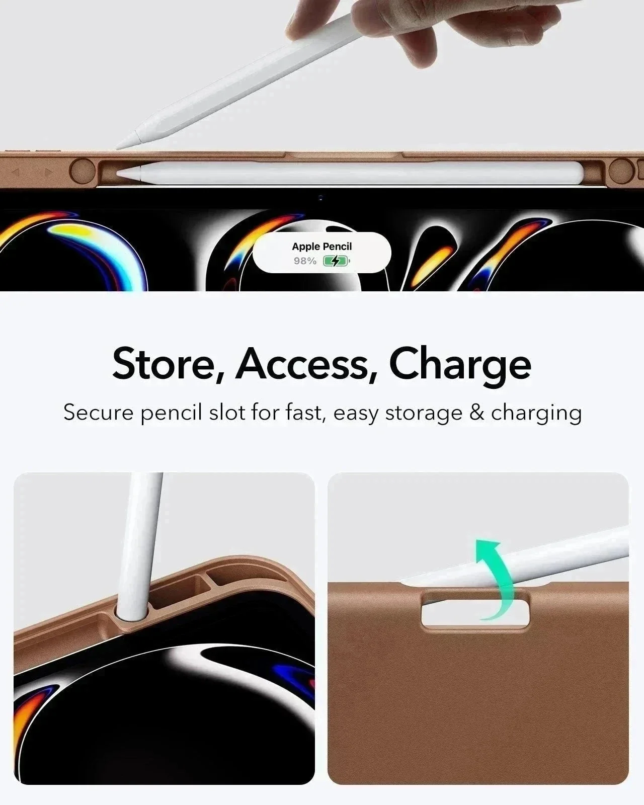 iPad Pro 11ʺ (2025) Flip Transformation Bundle - Brown - Image 4