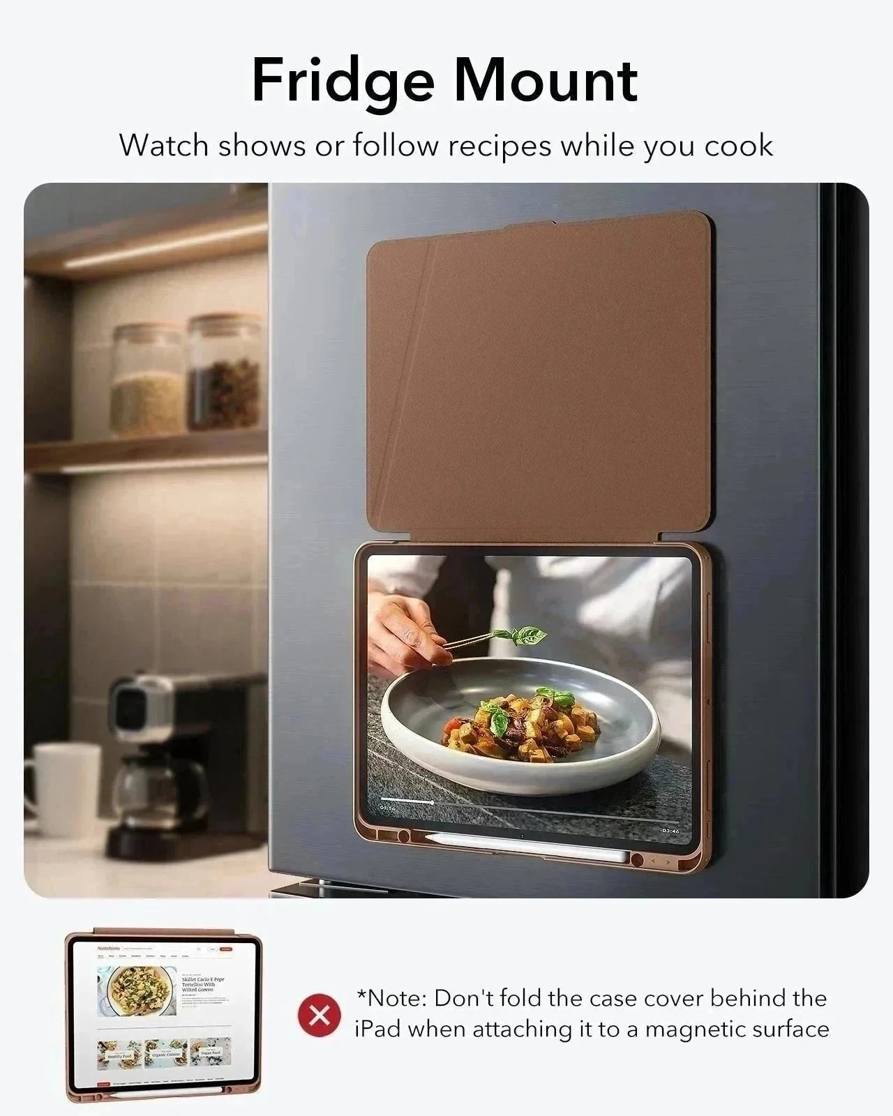 iPad Pro 11ʺ (2025) Flip Transformation Bundle - Brown - Image 5