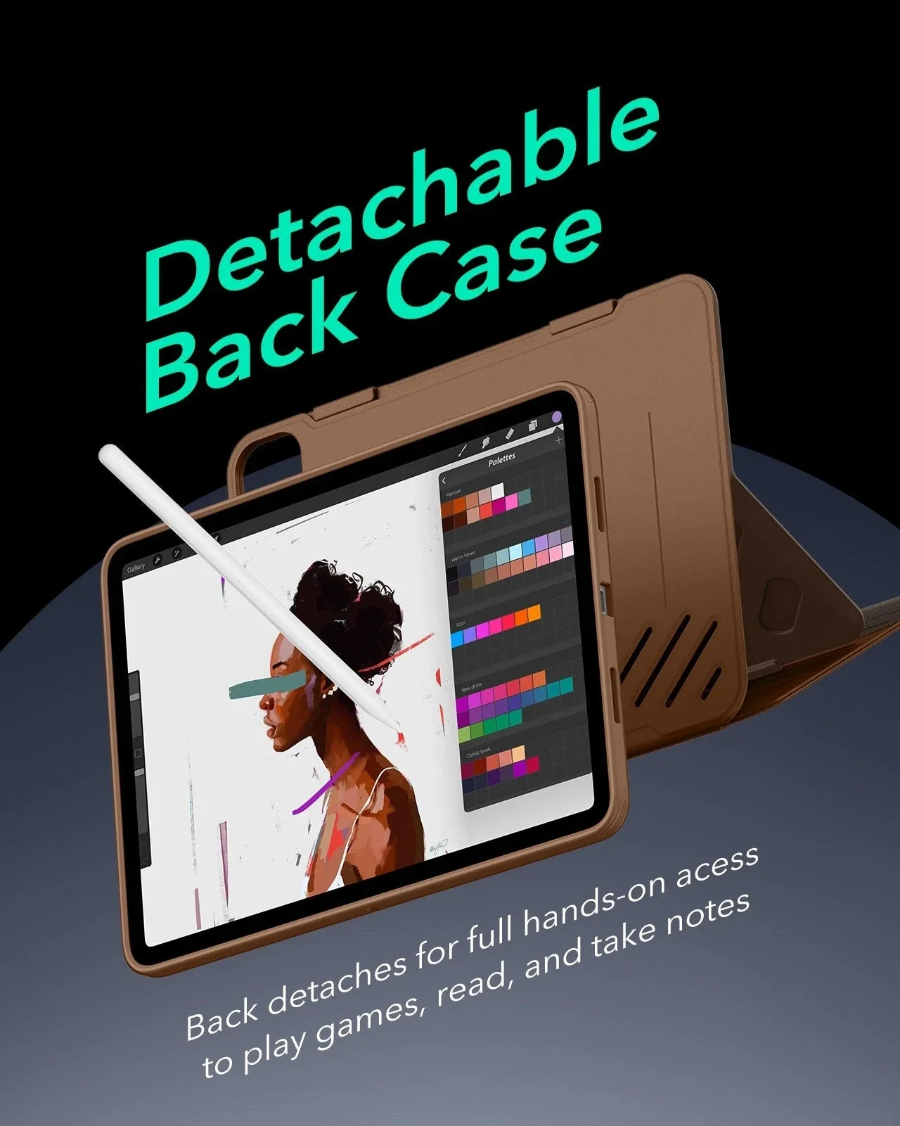 iPad Pro 13ʺ (2025) Shift Magnetic Case - Brown - Image 5