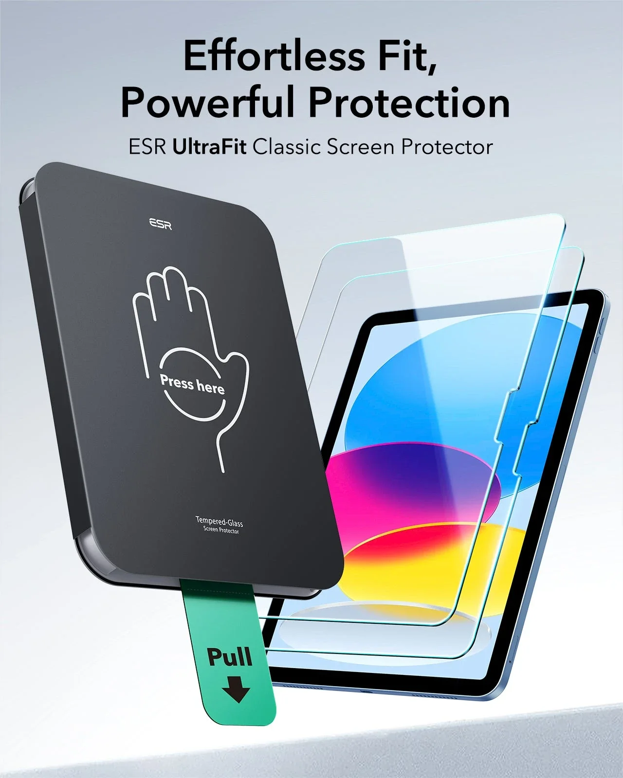 iPad 11" (A18) 2026 UltraFit Classic Screen Protector - 2 Pack - Image 3