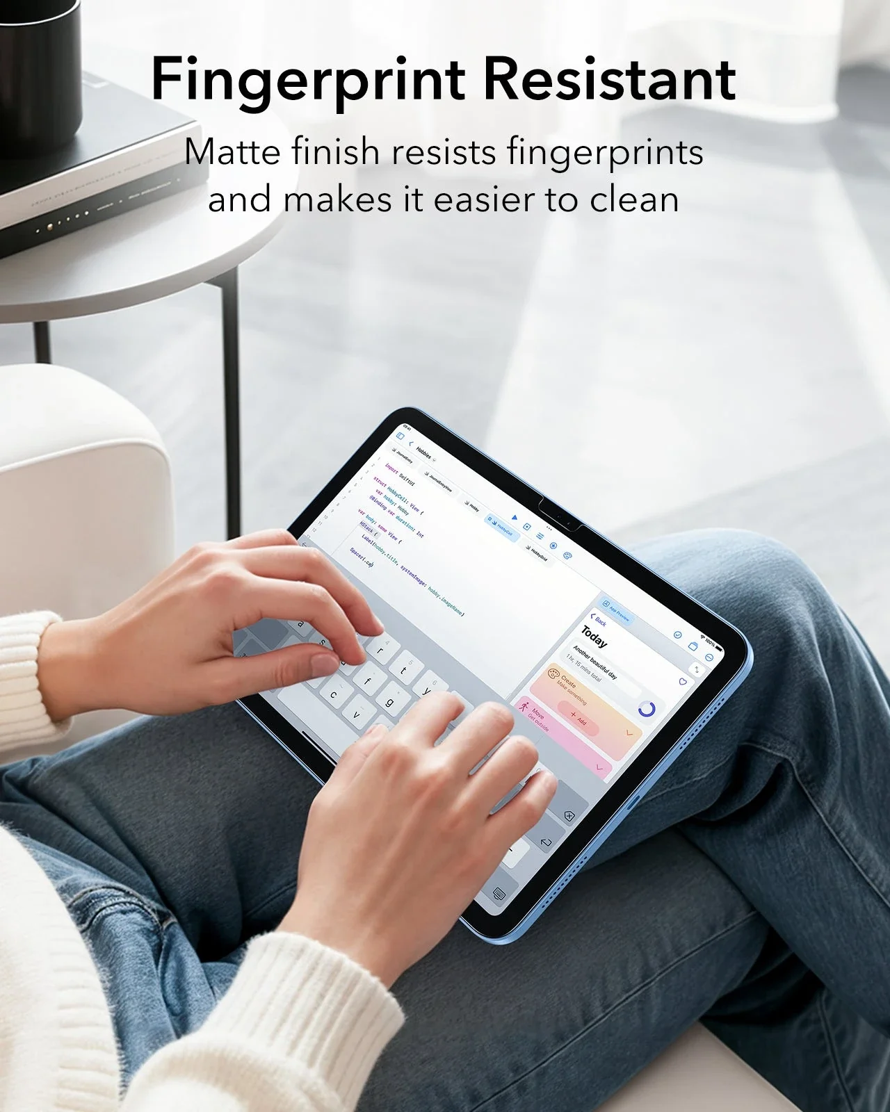 iPad 11" (A18) 2026 UltraFit Classic Paper-Feel Screen Protector – 2 Pack - Image 9