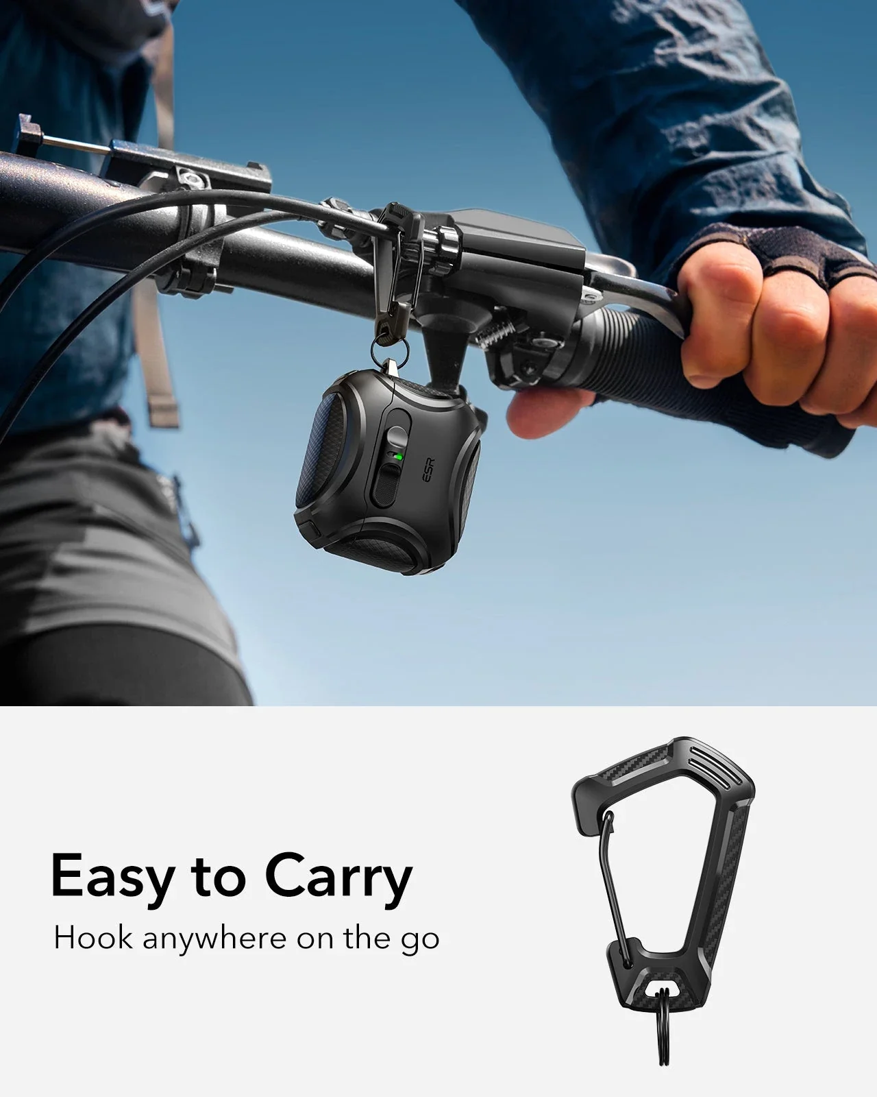 Cyber FlickLock Snap-and-Charge Bundle for AirPods 4 - Titanium - Image 9