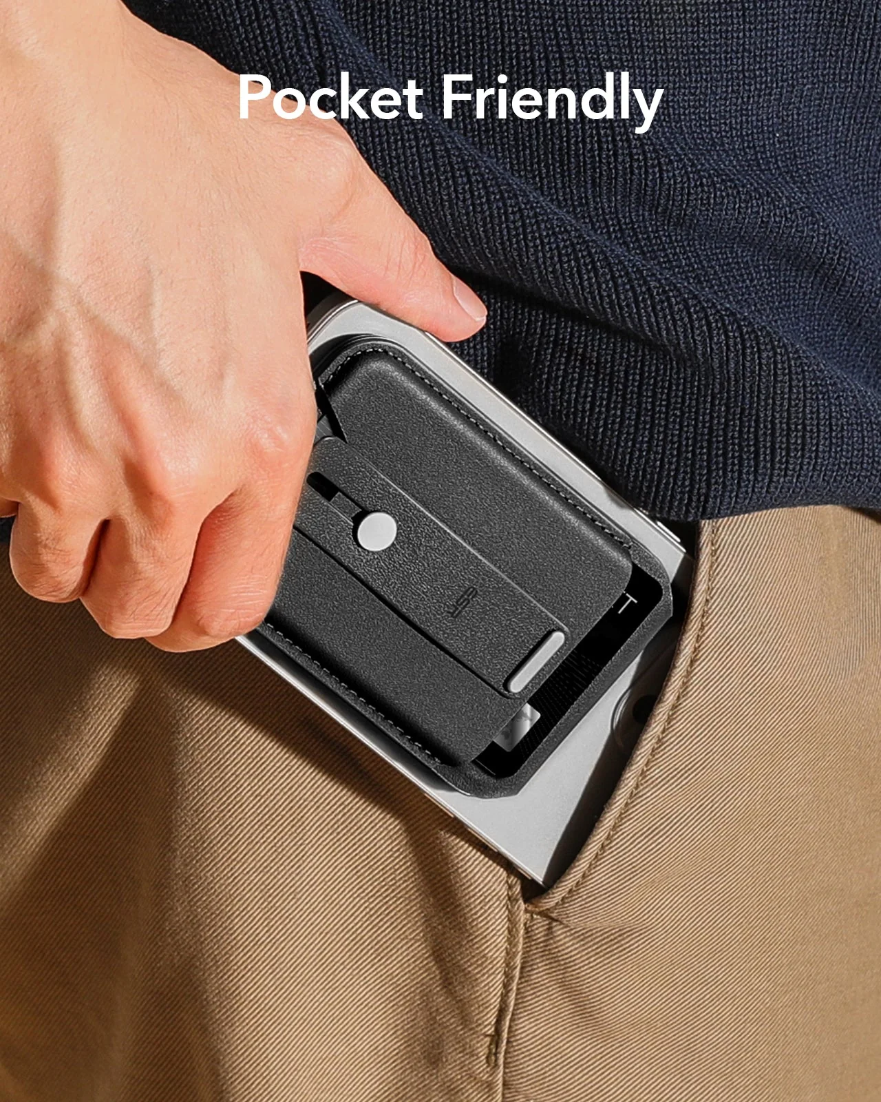 Grip Wallet Stand (HaloLock) - Black - Image 10