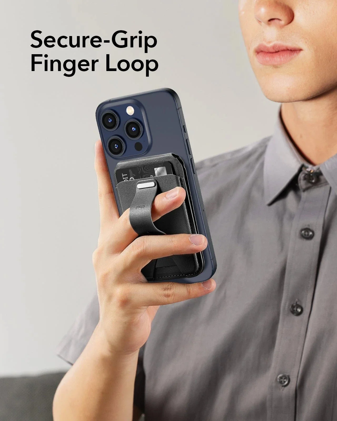 Grip Wallet Stand (HaloLock) - Black - Image 8