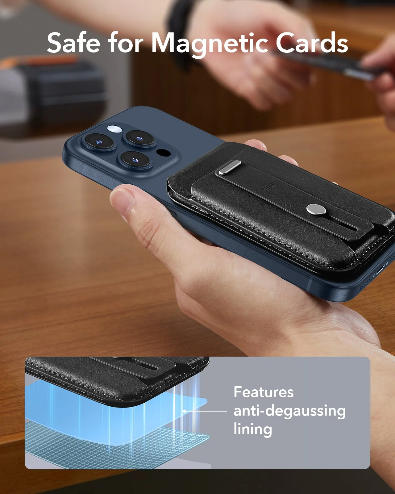 Grip Wallet Stand (HaloLock) - Black - Image 9