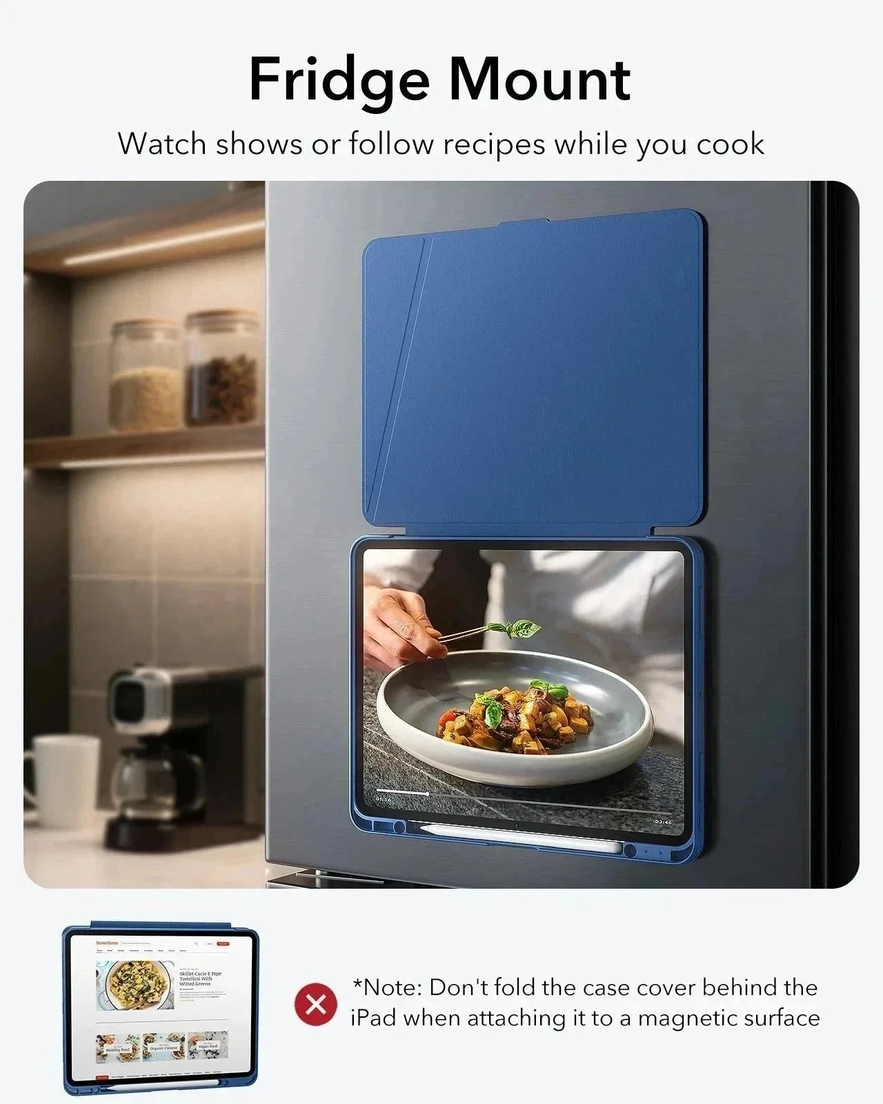 iPad Pro 13ʺ (2025) Flip Transformation Bundle - Navy Blue - Image 7
