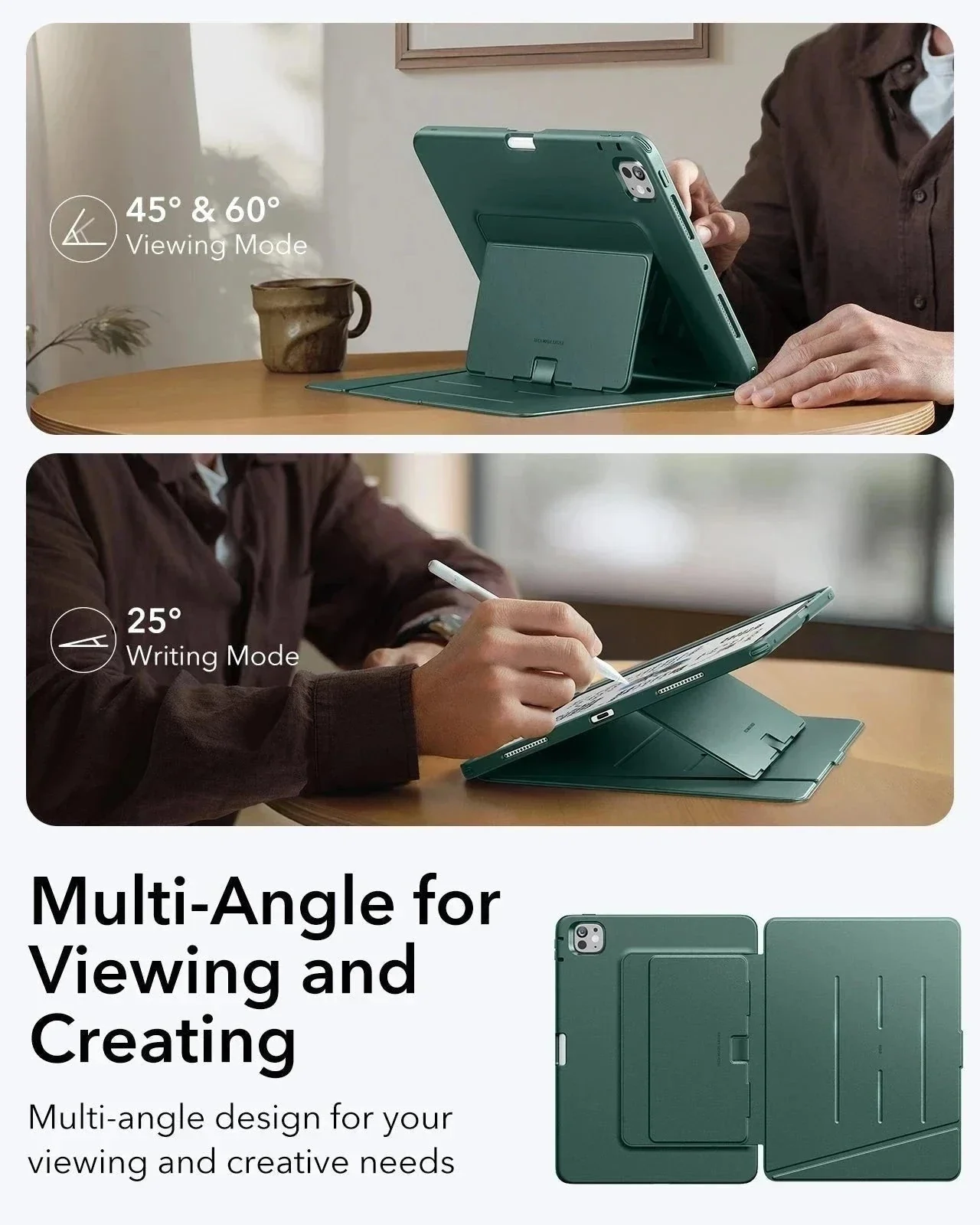 iPad Pro 11ʺ (2025) Flip Transformation Bundle - Green - Image 8