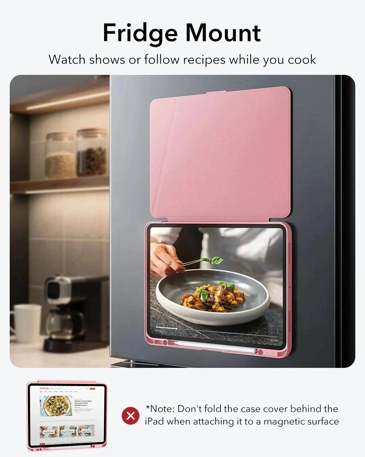 iPad Pro 13ʺ (2025) Flip Transformation Bundle - Pink - Image 8