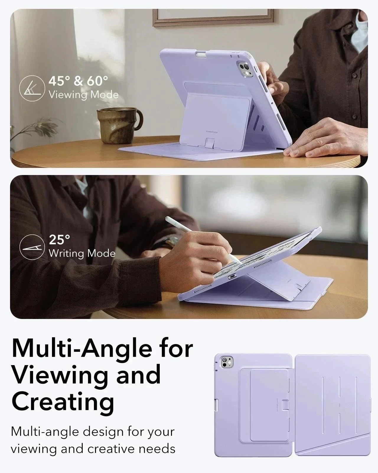 iPad Pro 11ʺ (2025) Flip Transformation Bundle - Purple - Image 3