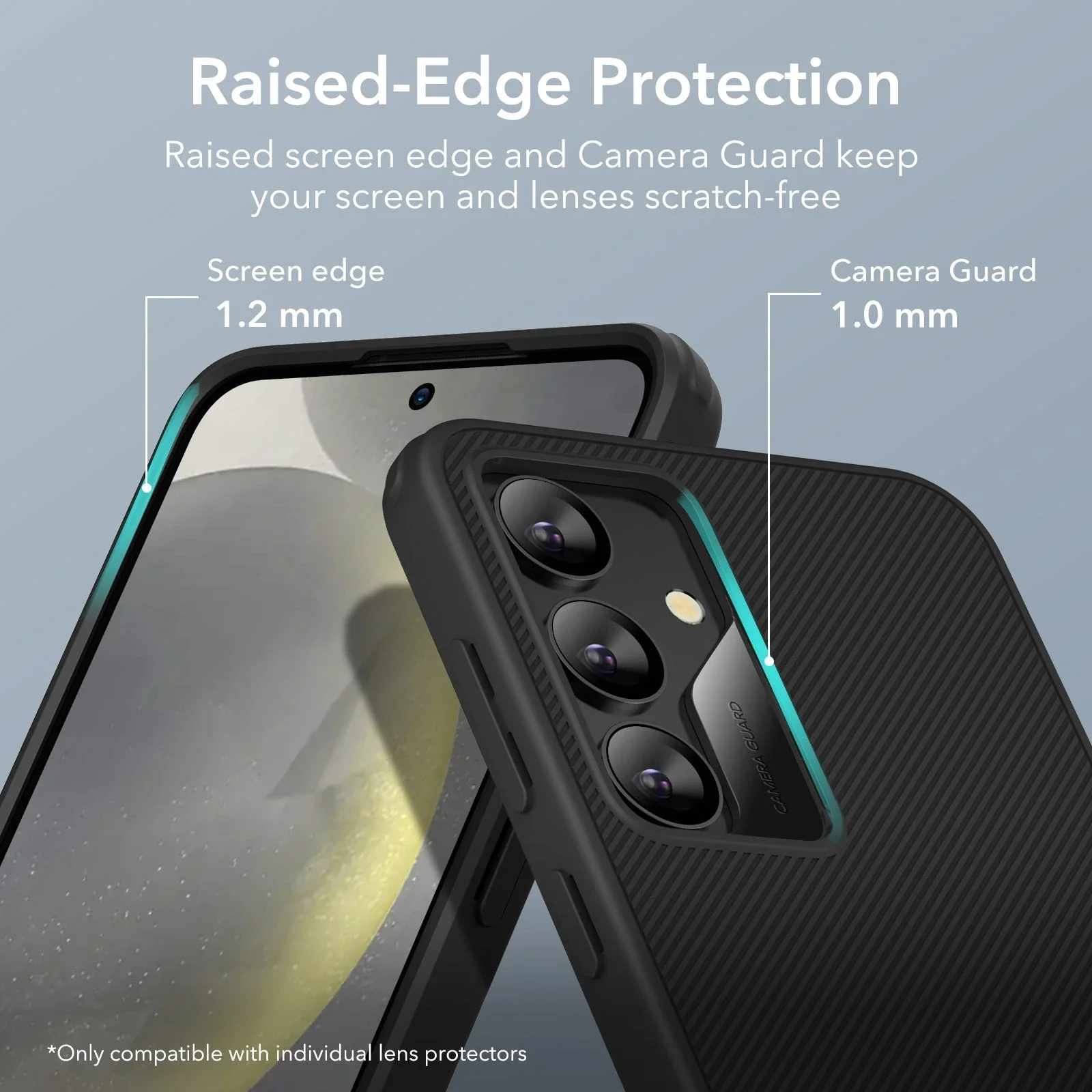 Galaxy S24 Plus Boost Kickstand Case - Clear - Image 5