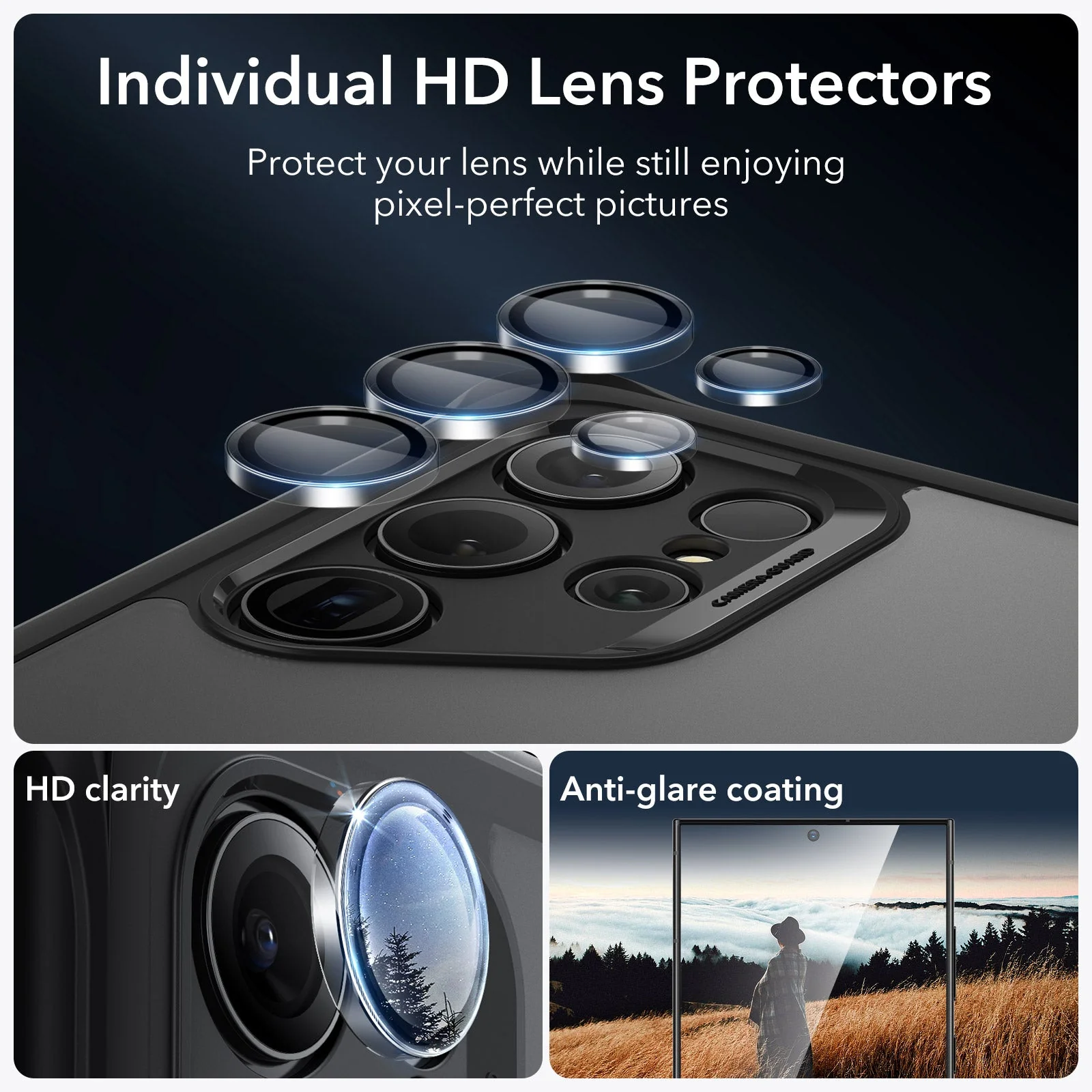 Galaxy S24 Ultra Armor Kickstand Case - Frosted Black - Image 6