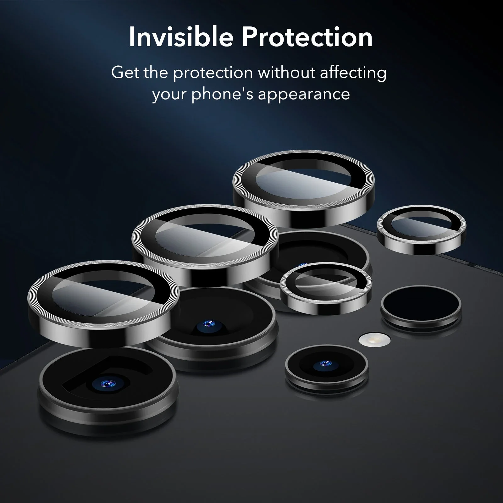 Galaxy S24 Ultra Armorite Camera Lens Protectors - Silver - Image 7