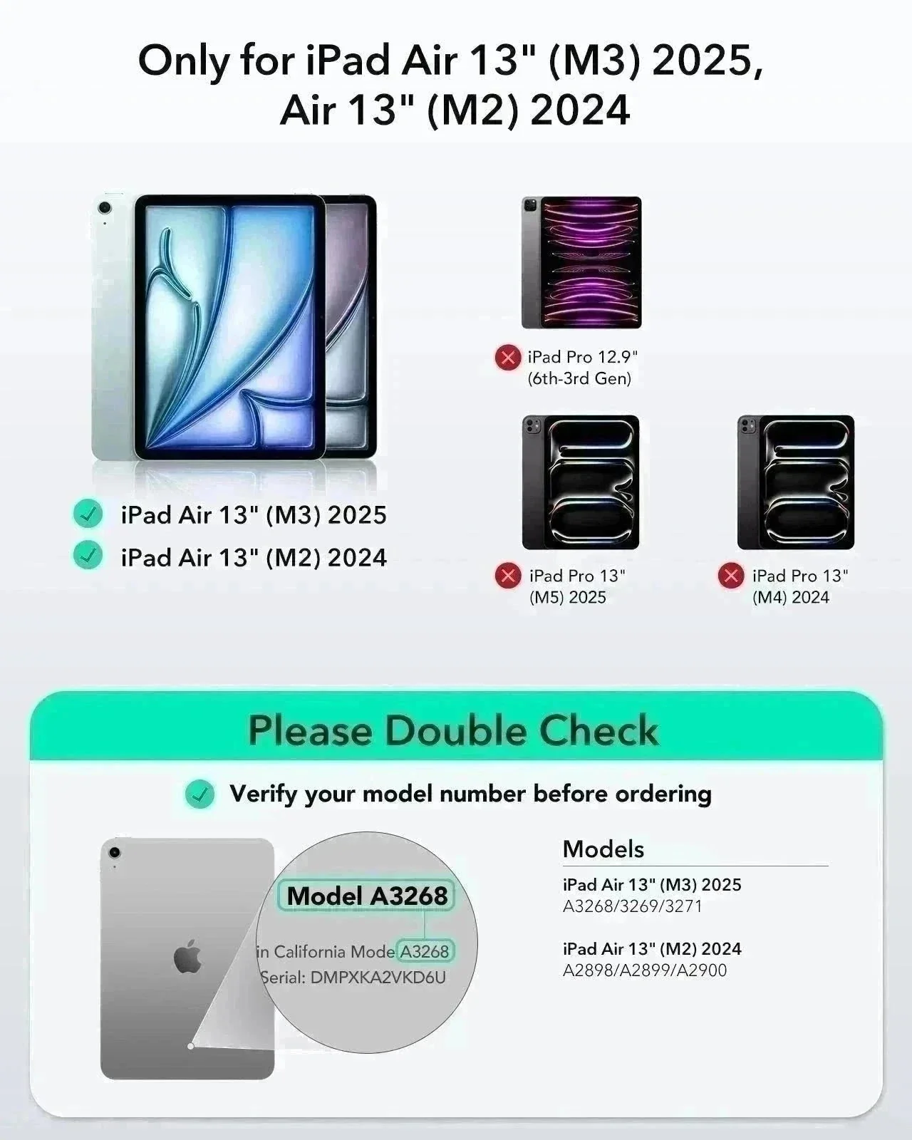 iPad Air 13" (M3) 2025 Bundle Shift Keyboard Case and Armorite Screen Protector -US Layout-Dark Gray - Image 2