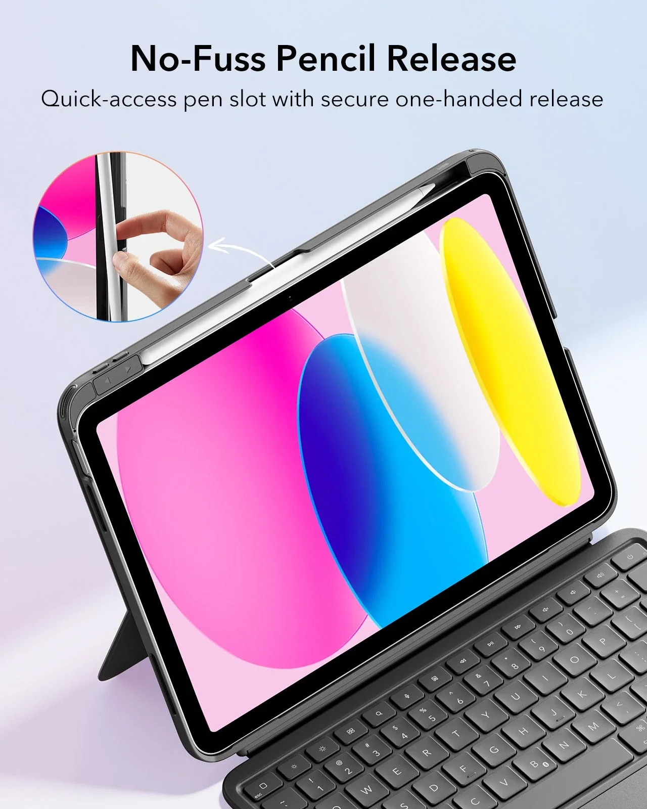 iPad 2026 Entry-level Flex Keyboard Case (Detachable)  - US Layout-Dark Gray - Image 6