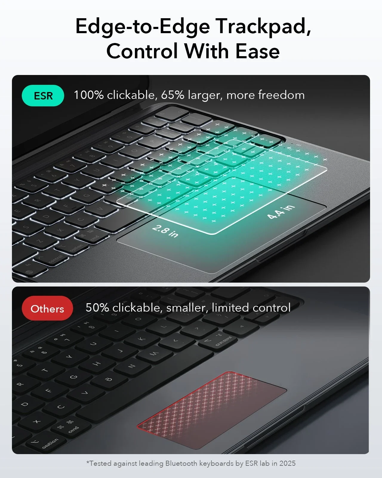 iPad Pro 11" (2025) Shift Keyboard Case (Detachable) - US Layout - Dark Gray - Image 3