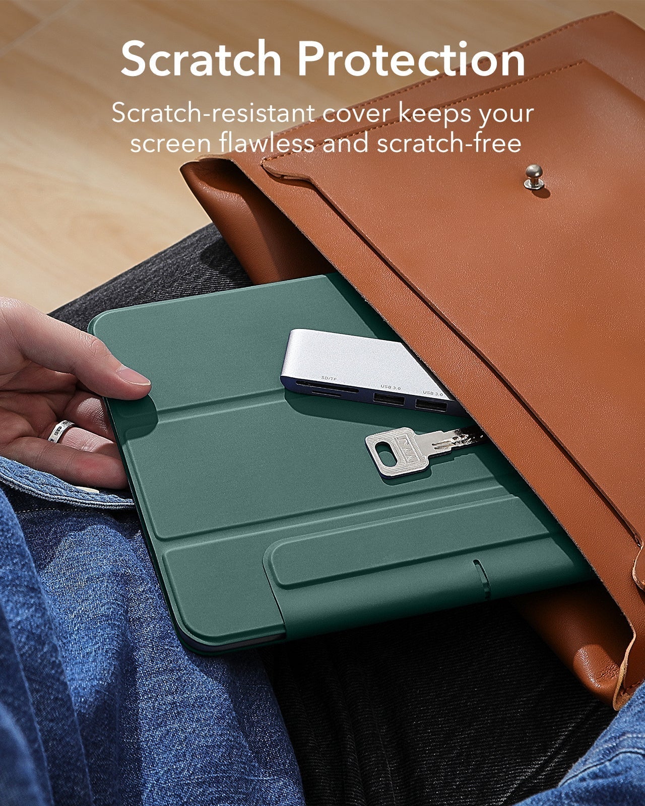iPad Pro 13ʺ (2025) Rebound Protection Bundle - Forest Green - Image 8