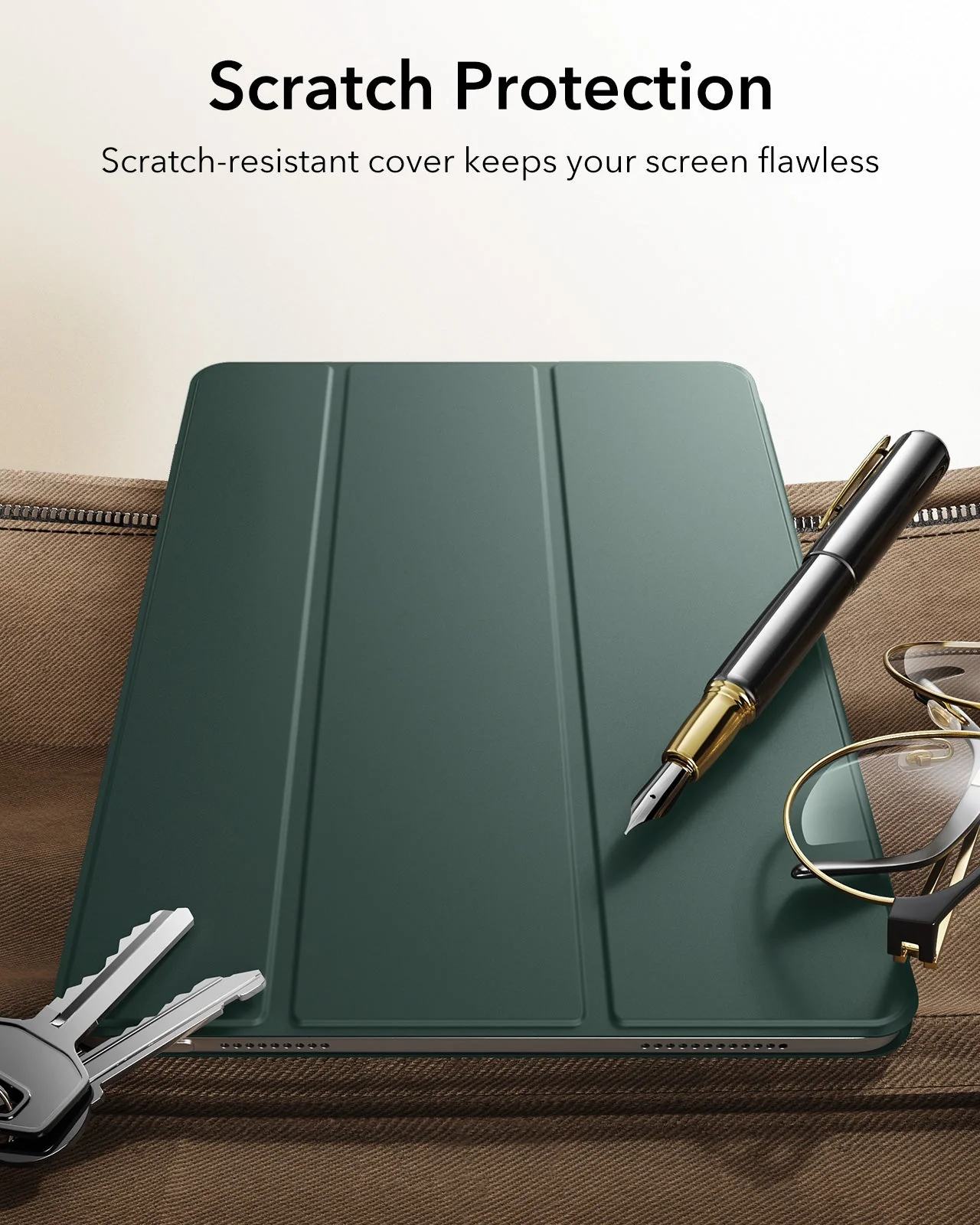 iPad 11" (A18) 2026 Rebound Magnetic Case - Green - Image 8