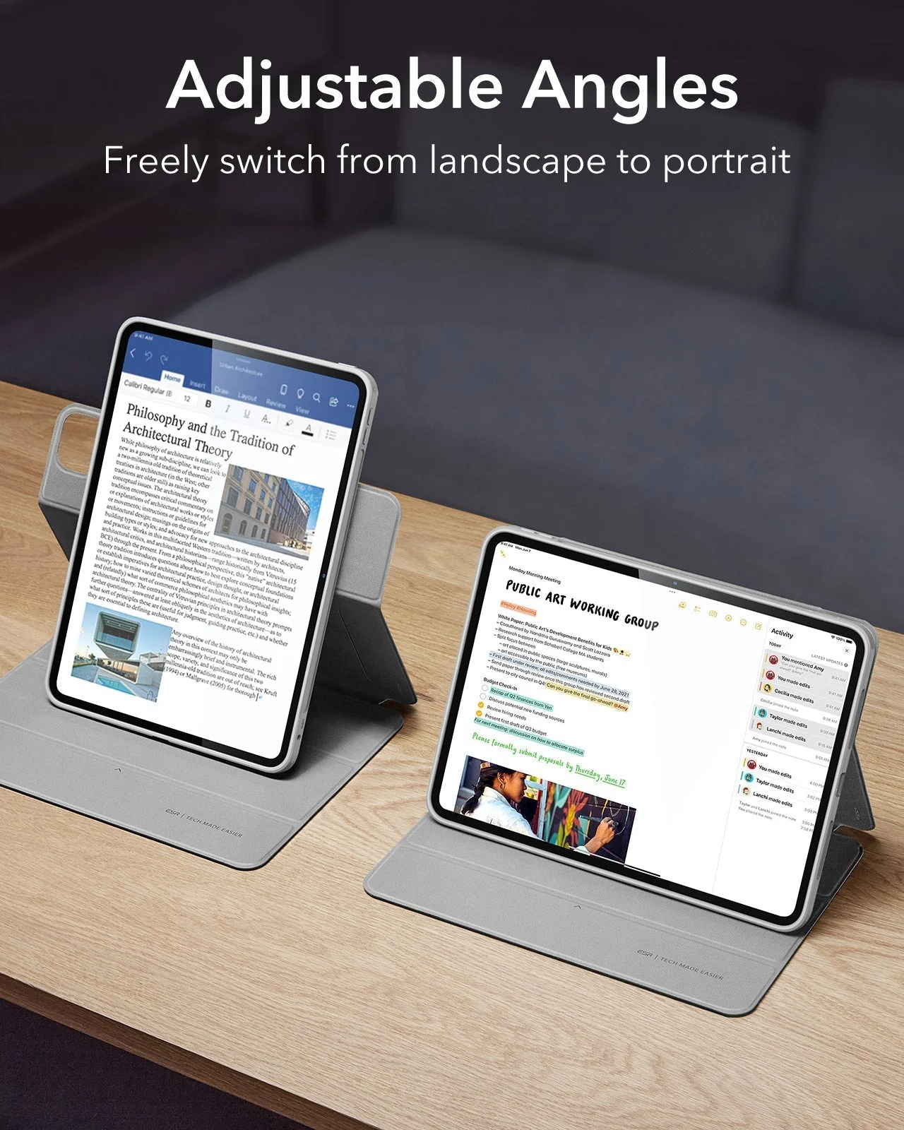 iPad Pro 11ʺ (2025) Rebound Transformation Bundle - Grey - Image 5