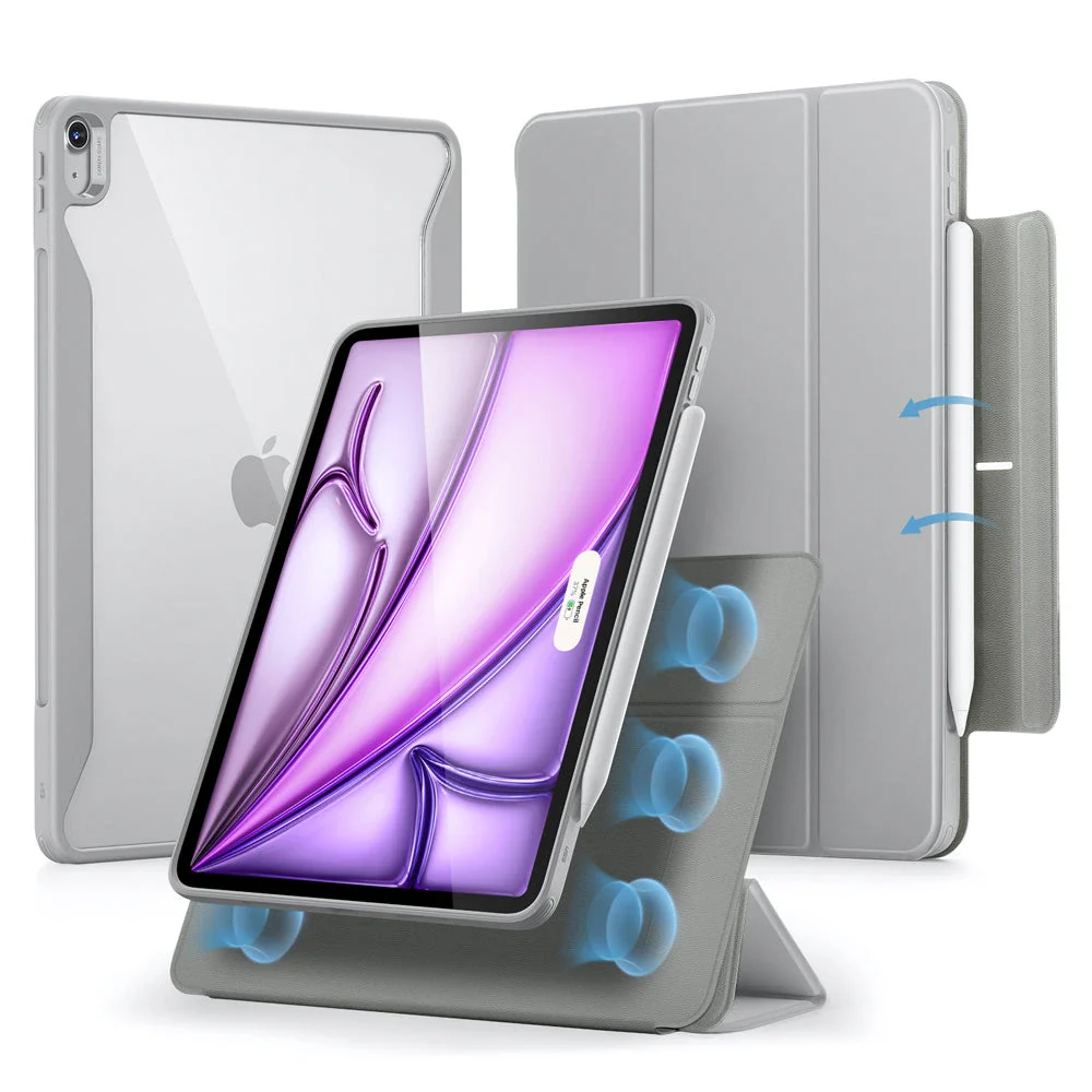 iPad Air 13" (M4) 2026 Rebound Hybrid Case 360 - Grey