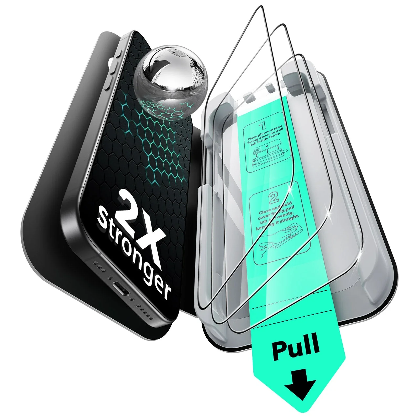 iPhone 17 UltraFit Classic Screen Protector - 3 Pack