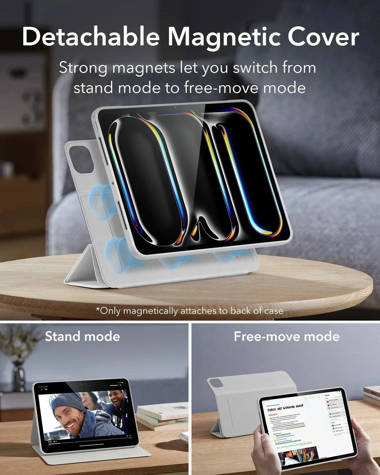 iPad Pro 11ʺ (2025) Rebound Transformation Bundle - Brilliant White - Image 4