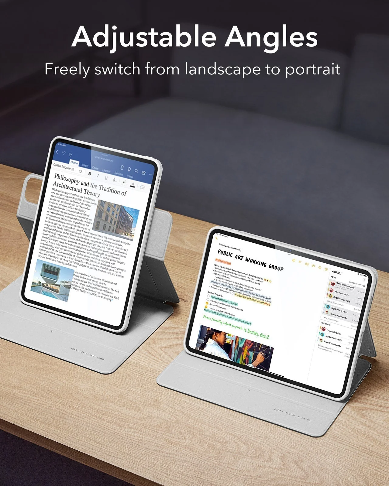 iPad Pro 11ʺ (2025) Rebound Transformation Bundle - Brilliant White - Image 5