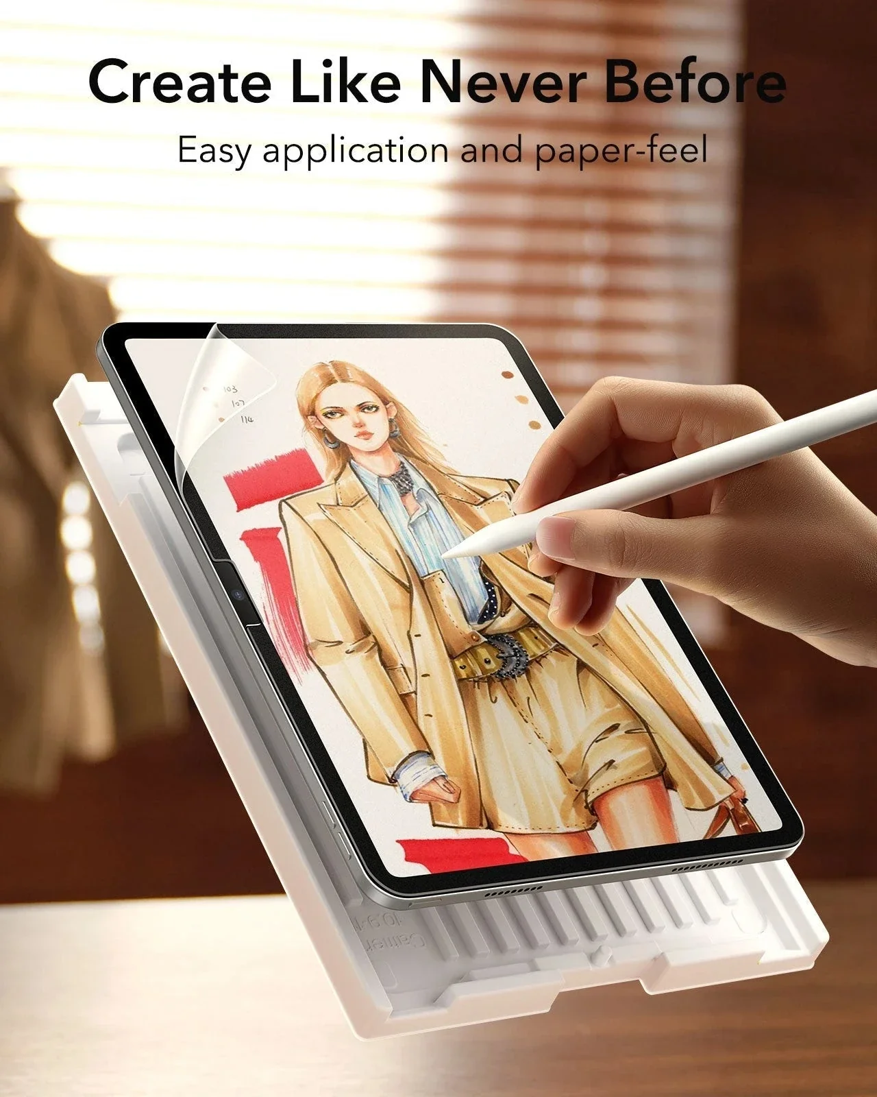 iPad 11" (A16, 2025) Rebound Magnetic Keyboard Case Paper-Feel Bundle - US Layout-Black - Image 10