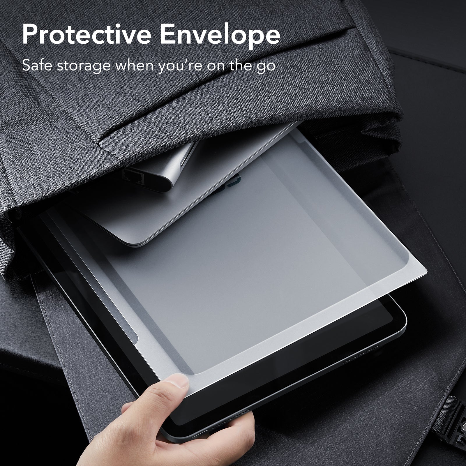 iPad Air 11" (2024) Magnetic Privacy Screen Protector - 1 Pack - Image 9
