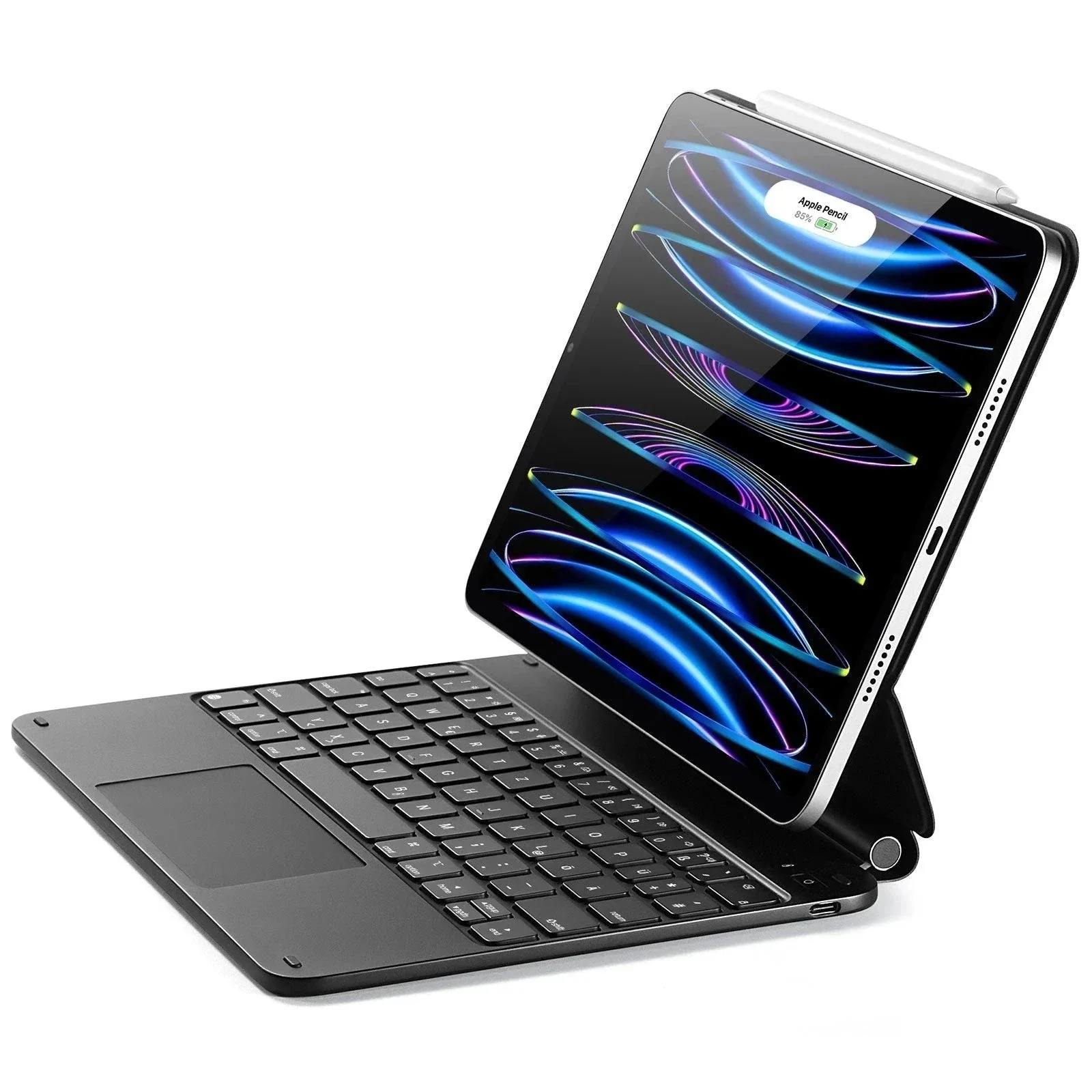 iPad Air 11” (2025) Rebound Magnetic Keyboard Case - US Layout-Black - Image 10