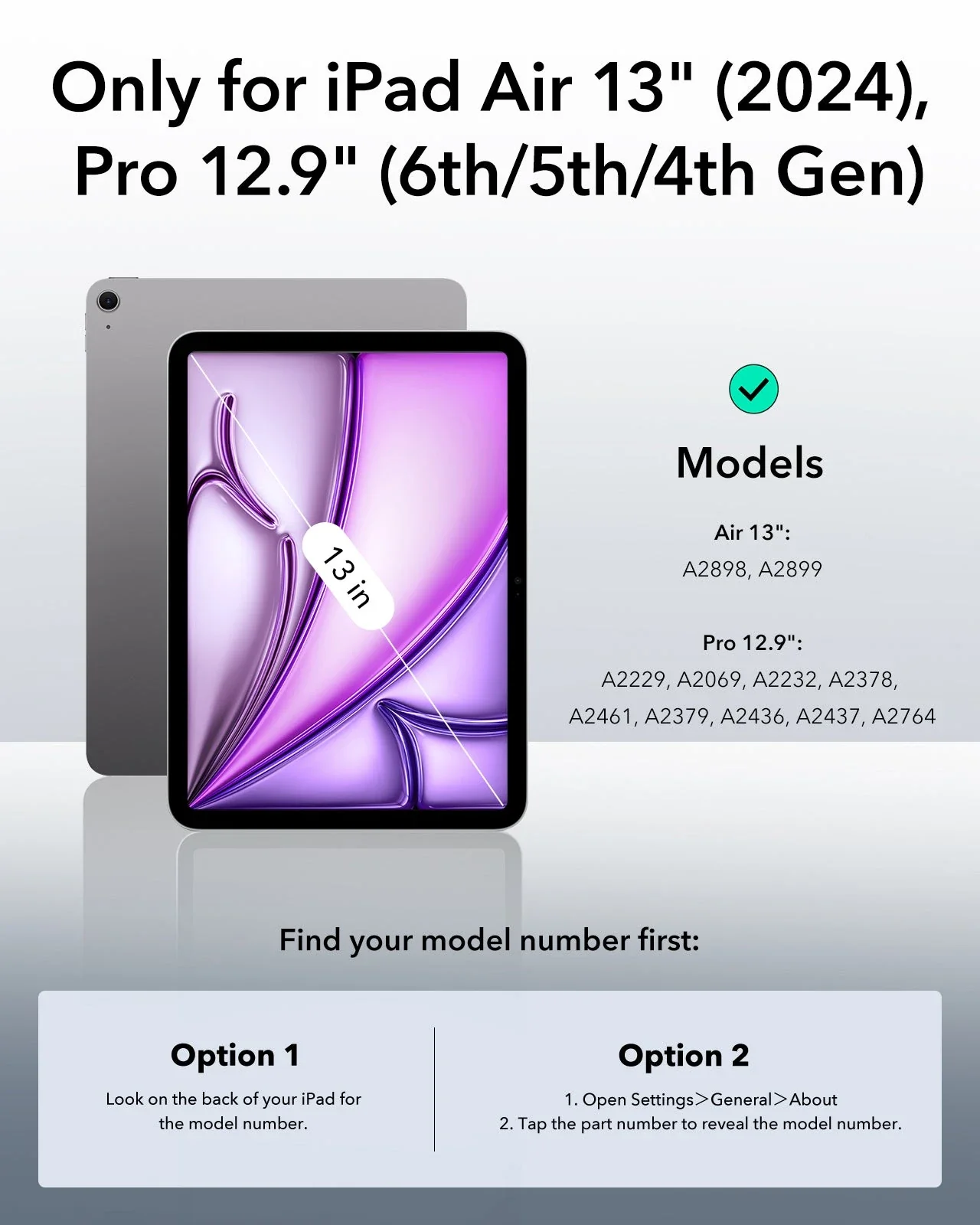 iPad Air 13" (2024) Magnetic Transformation Bundle - Black - Image 2