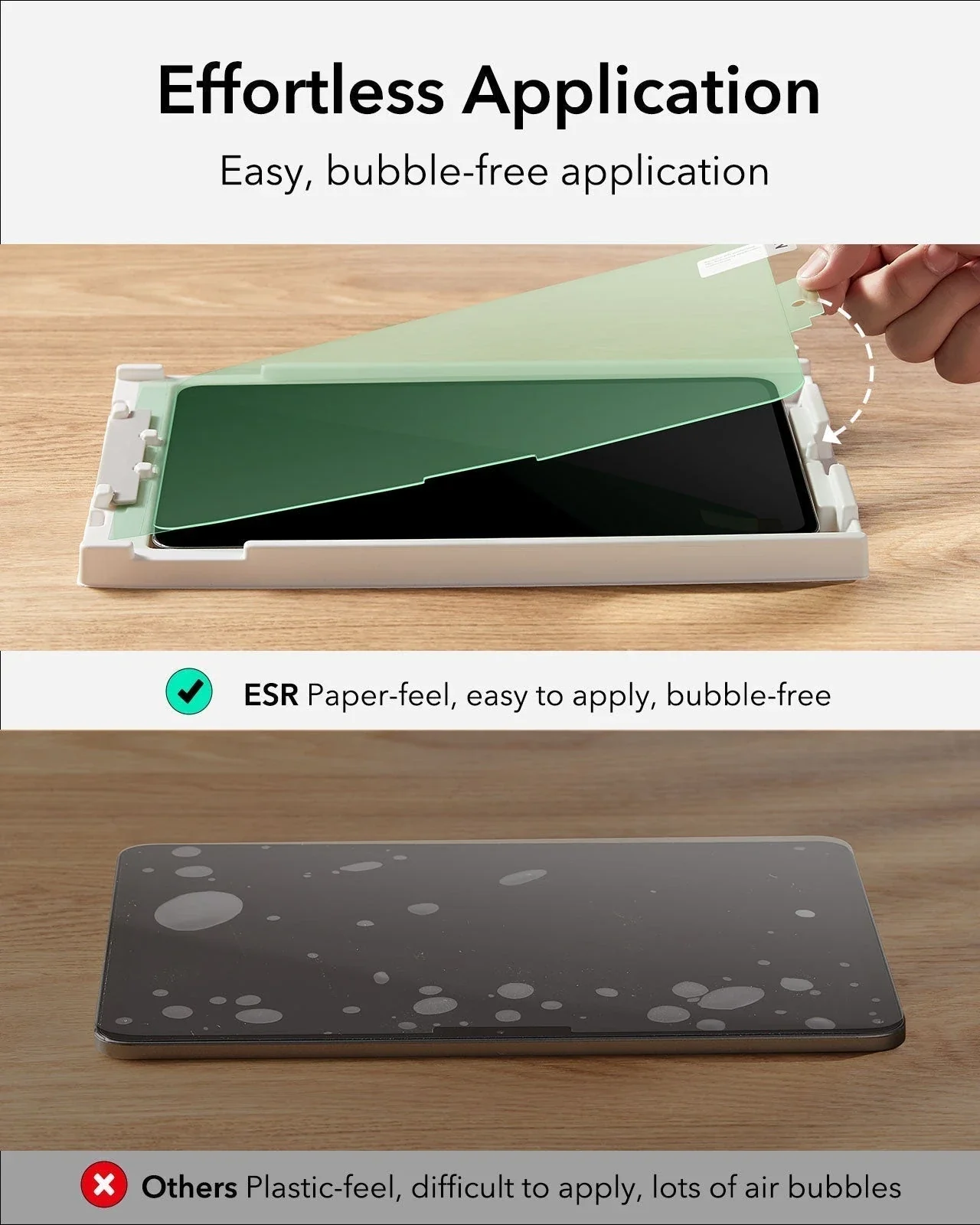 iPad Air 13" (2025) Paper-Feel Screen Protector Set - 2 Paper-Feel + 2 UltraFit Classic - Image 4