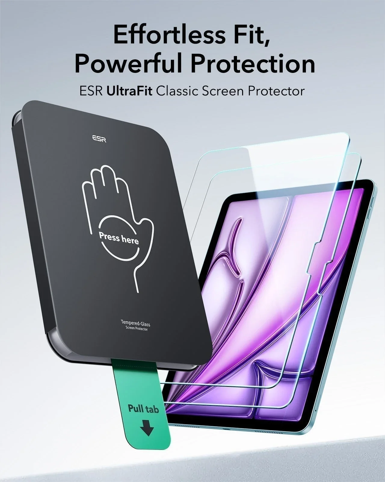 iPad Air 13” (2025) Rebound Magnetic Keyboard Case 360 Protection Bundle - US Layout-Black - Image 15