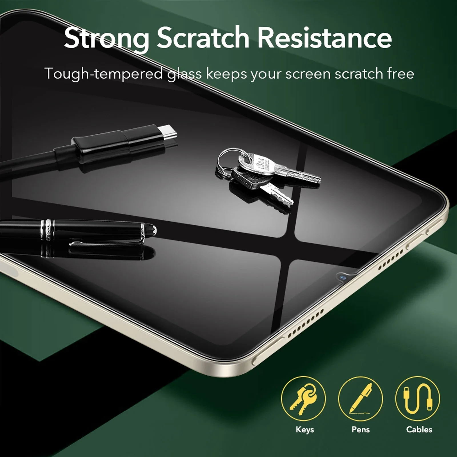 iPad mini 7/mini 6 Tempered-Glass Screen Protector - 2 Pack - Image 5