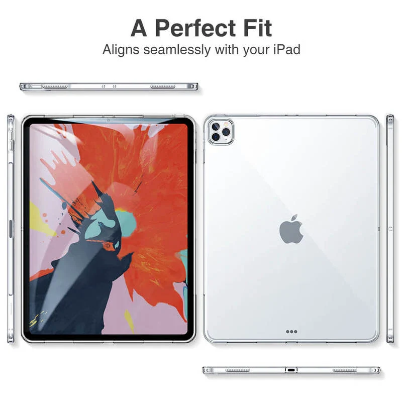 iPad Pro 11 2020 Rebound Soft Protective Case - Clear - Image 7