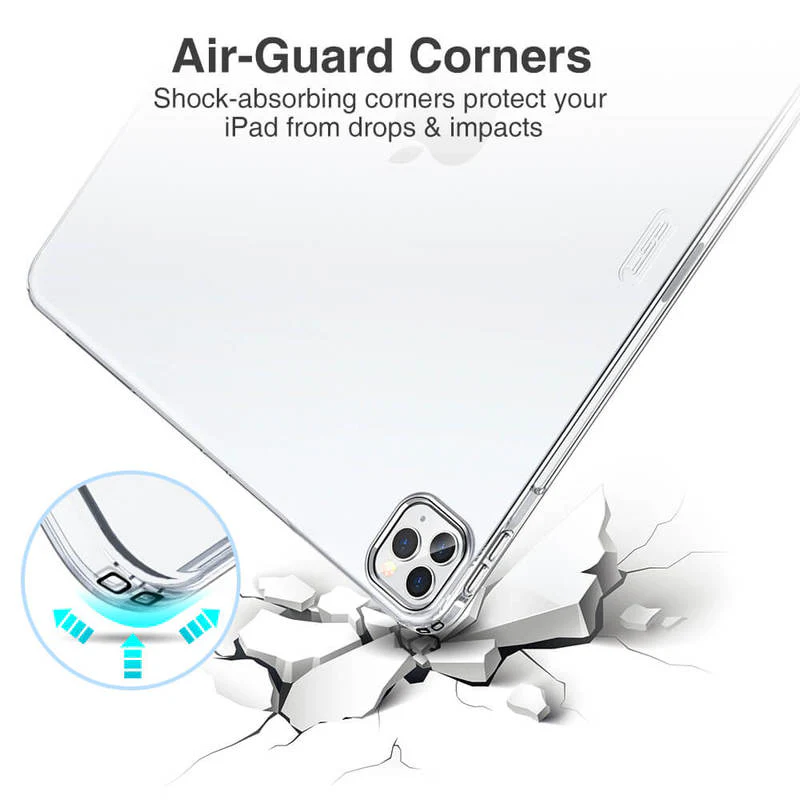 iPad Pro 11 2020 Rebound Soft Protective Case - Clear - Image 8