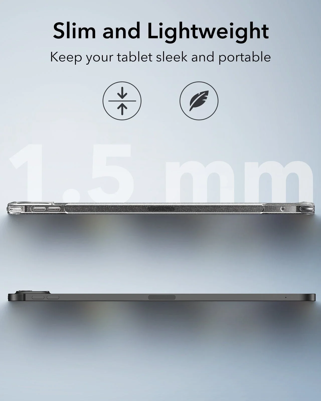 iPad Pro 11ʺ (2024) Classic Hybrid Protection Bundle - Clear Black - Image 4