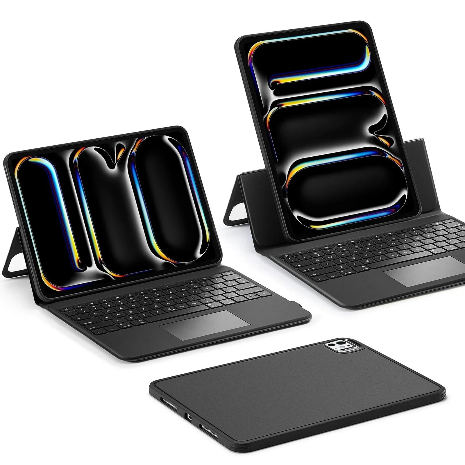 iPad Pro 13” (2024) Ascend Keyboard Case - US Layout - Black - Image 3