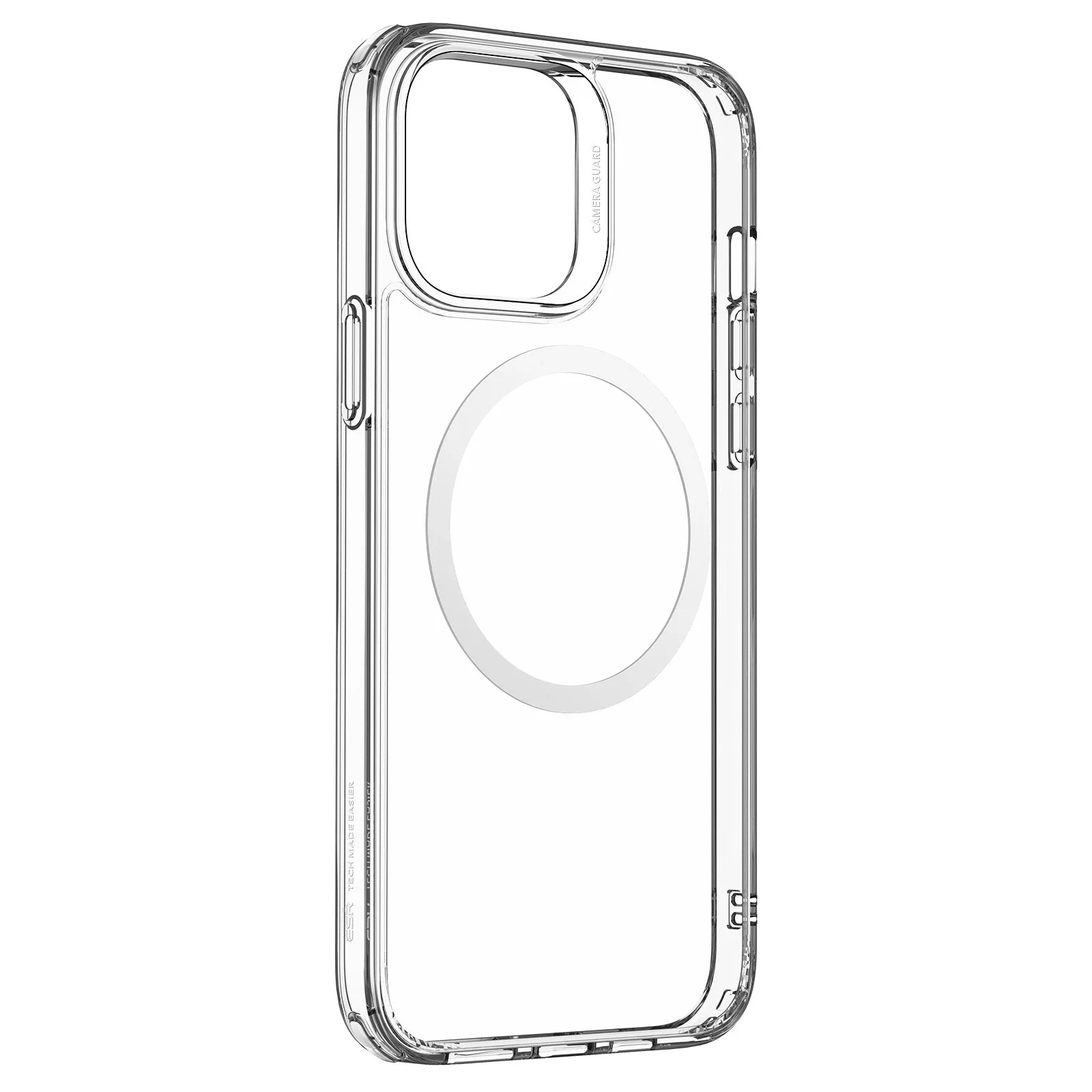 iPhone 13 Pro Max Classic Hybrid Case (HaloLock) - Frosted Black - Image 2