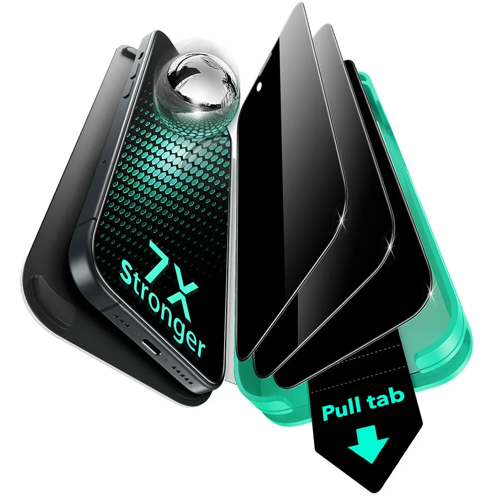 iPhone 14/13/13 Pro UltraFit Armorite Privacy Screen Protector - 3 Pack